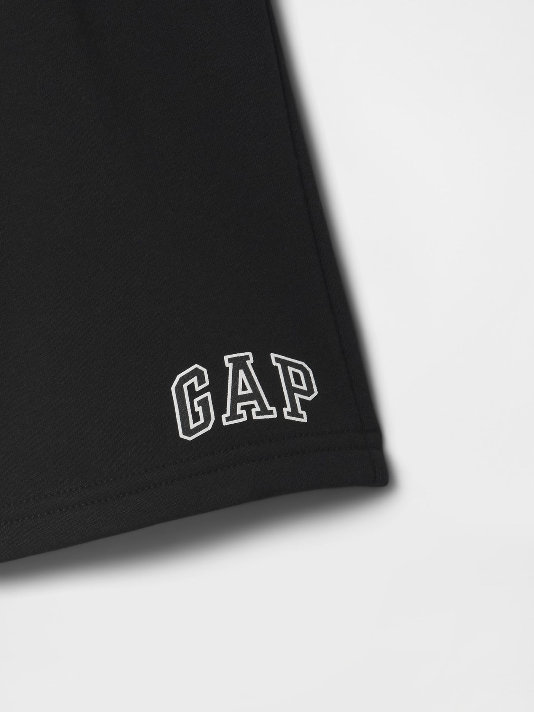Black Pull On Logo Jogger Shorts (6mths-5yrs) - Image 3 of 3