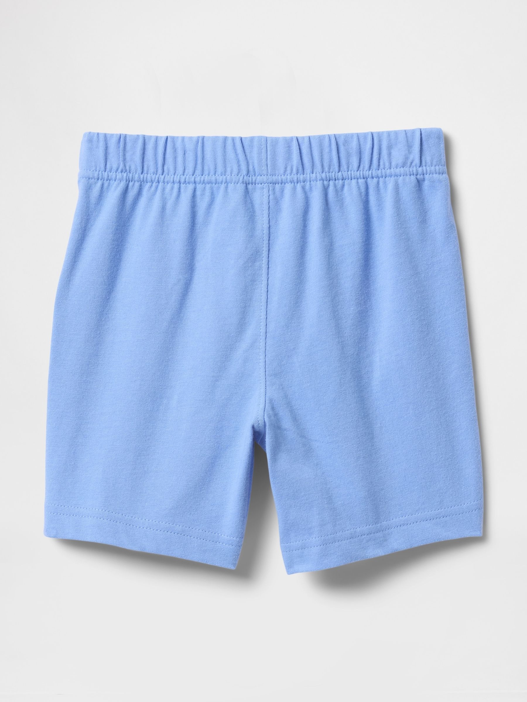 Blue Cotton Pull On Shorts (6mths-5yrs) - Image 2 of 2