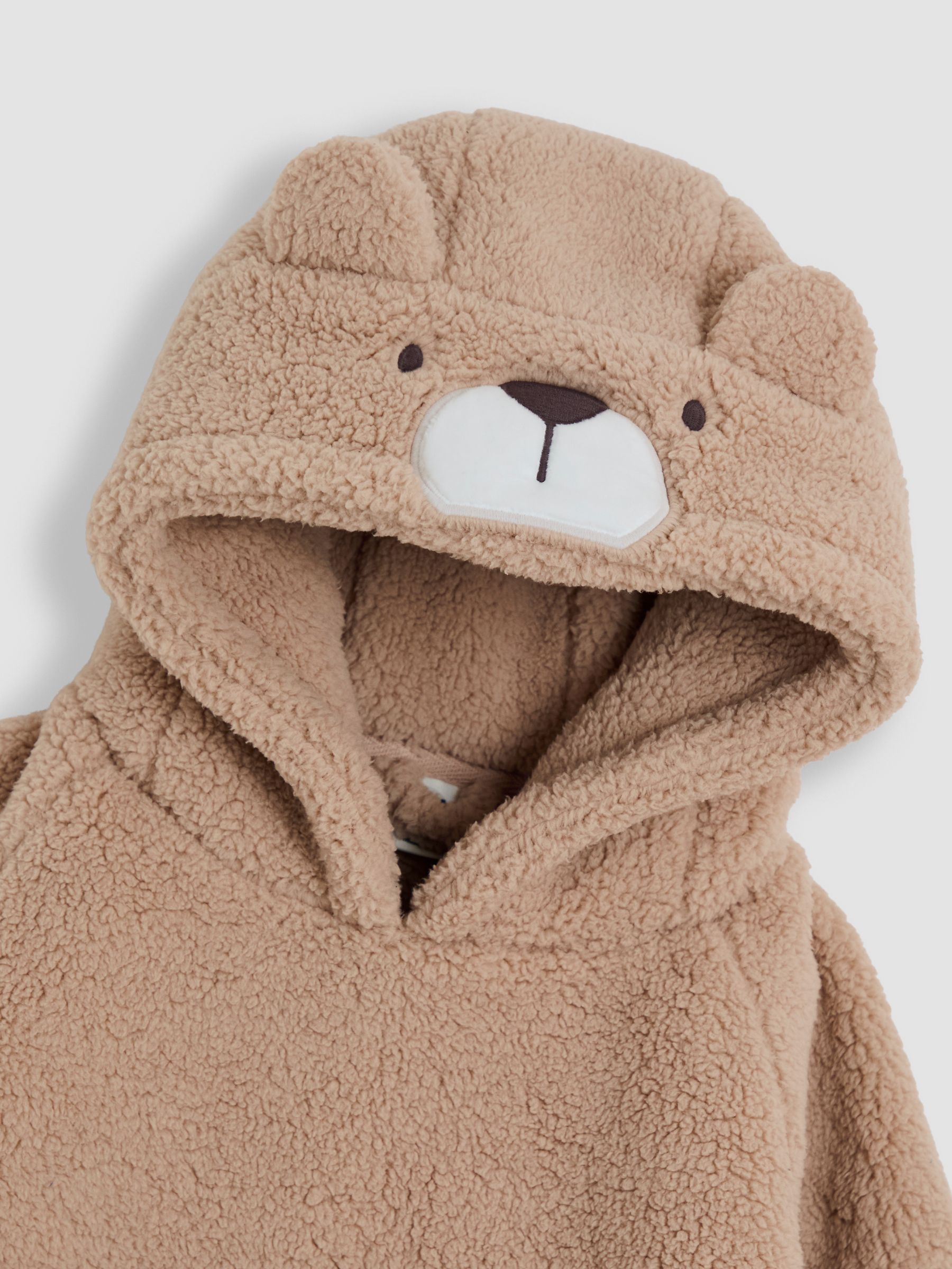 Natural Bear Cosy Hooded Blanket - Image 3 of 4
