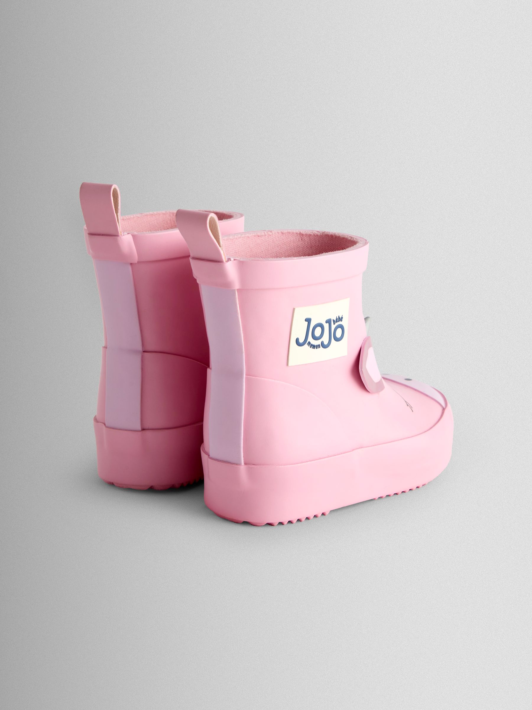 Pink Print Short Wellies - Image 2 of 5