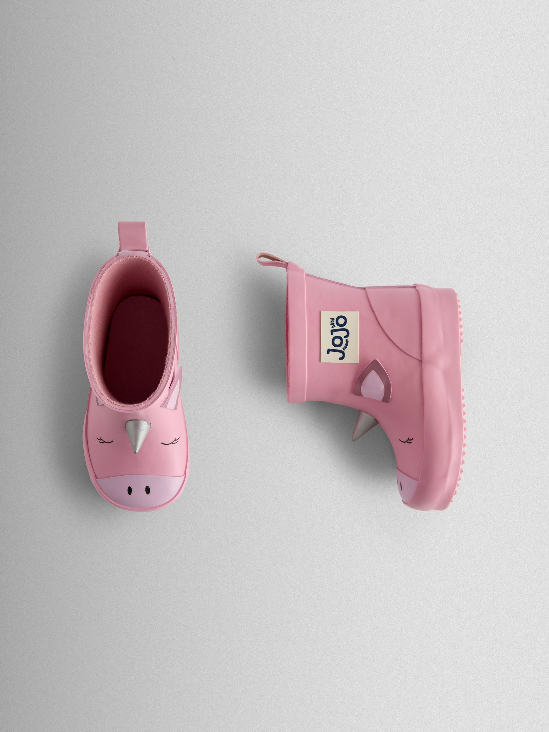 Pink Print Short Wellies - Image 4 of 5