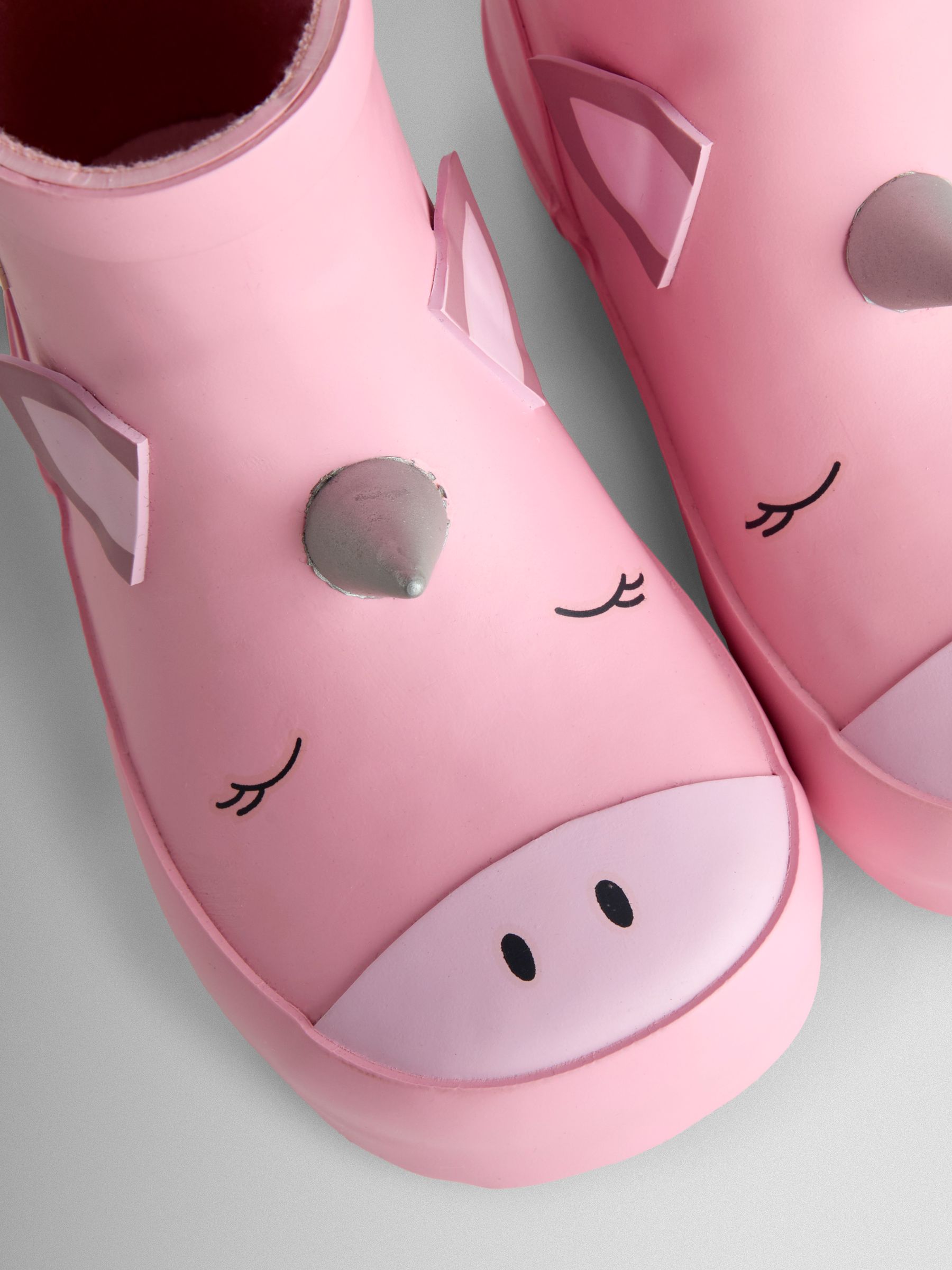 Pink Print Short Wellies - Image 5 of 5