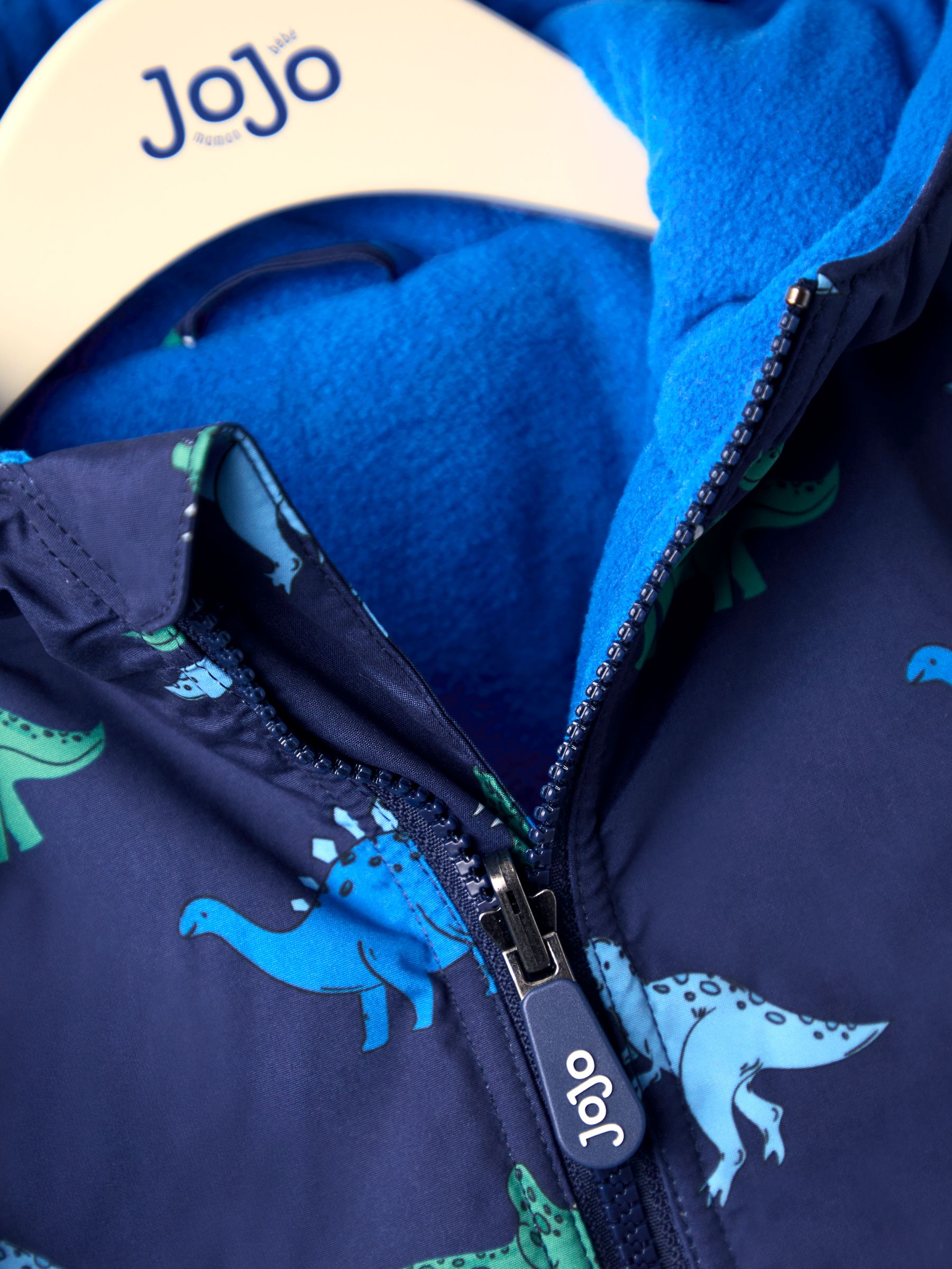 Blue Reversible Fleece Lined Jacket - Image 6 of 8