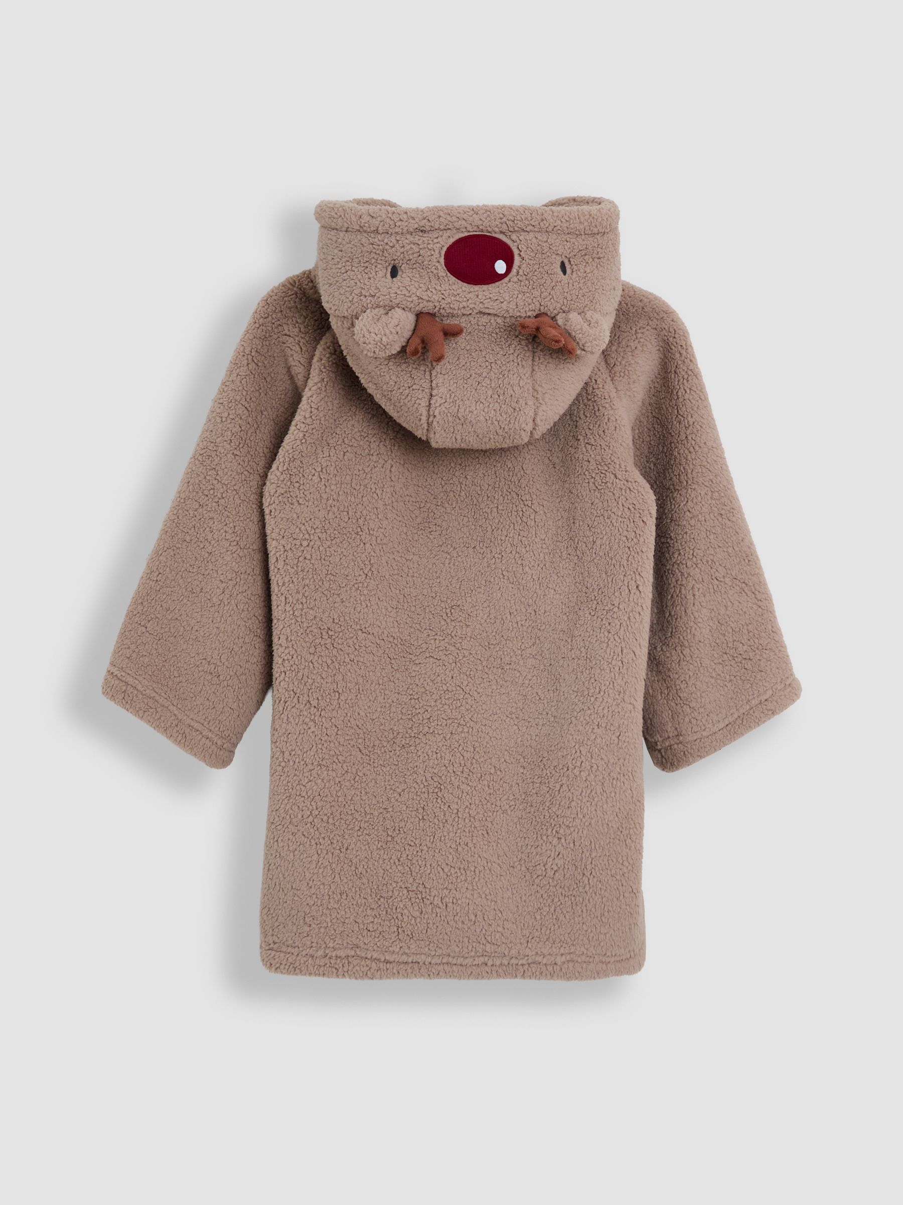 Natural Reindeer Cosy Hooded Blanket - Image 2 of 4