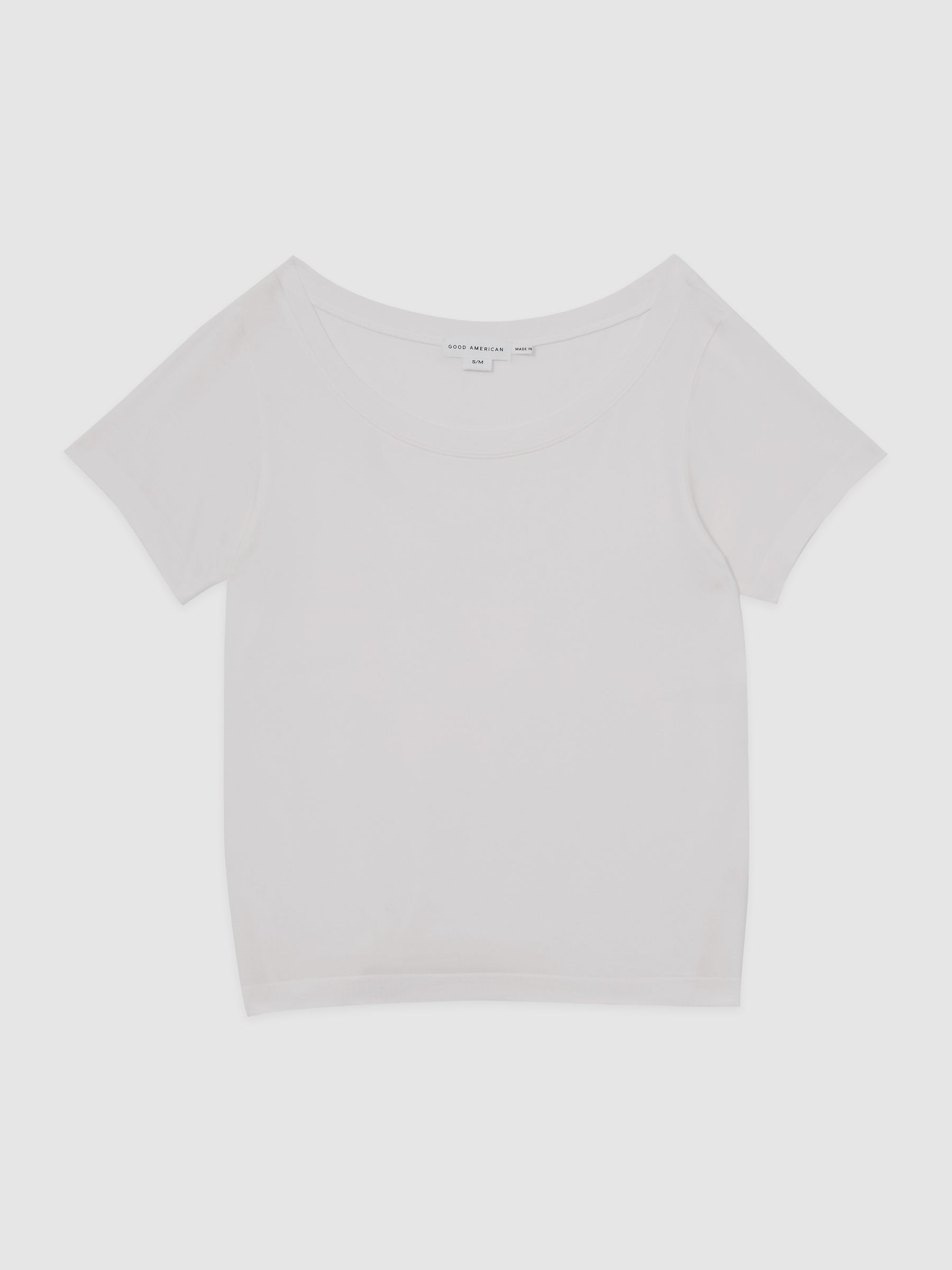 Short Sleeve T-Shirt in Cream - Image 2 of 5