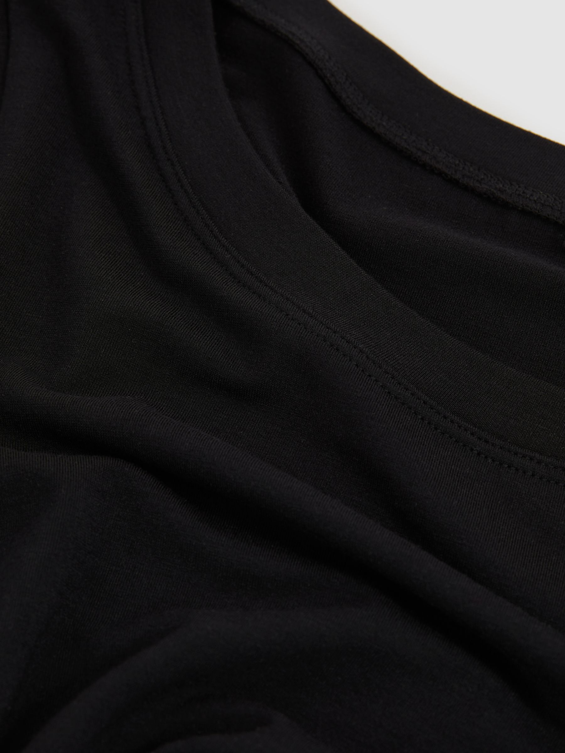 Good American Stretch-Modal T-Shirt in Black - image 3