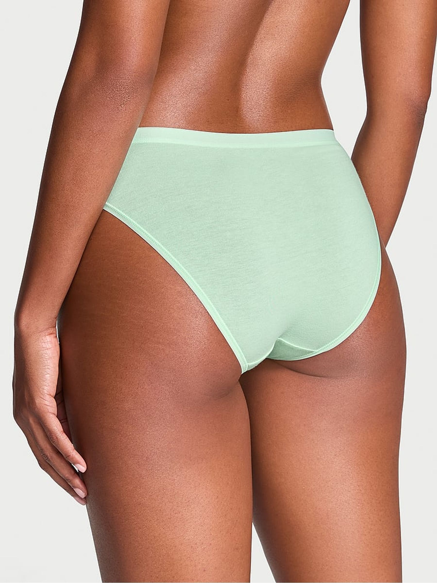 Pretty Mint Green Bikini Knickers - Image 2 of 3