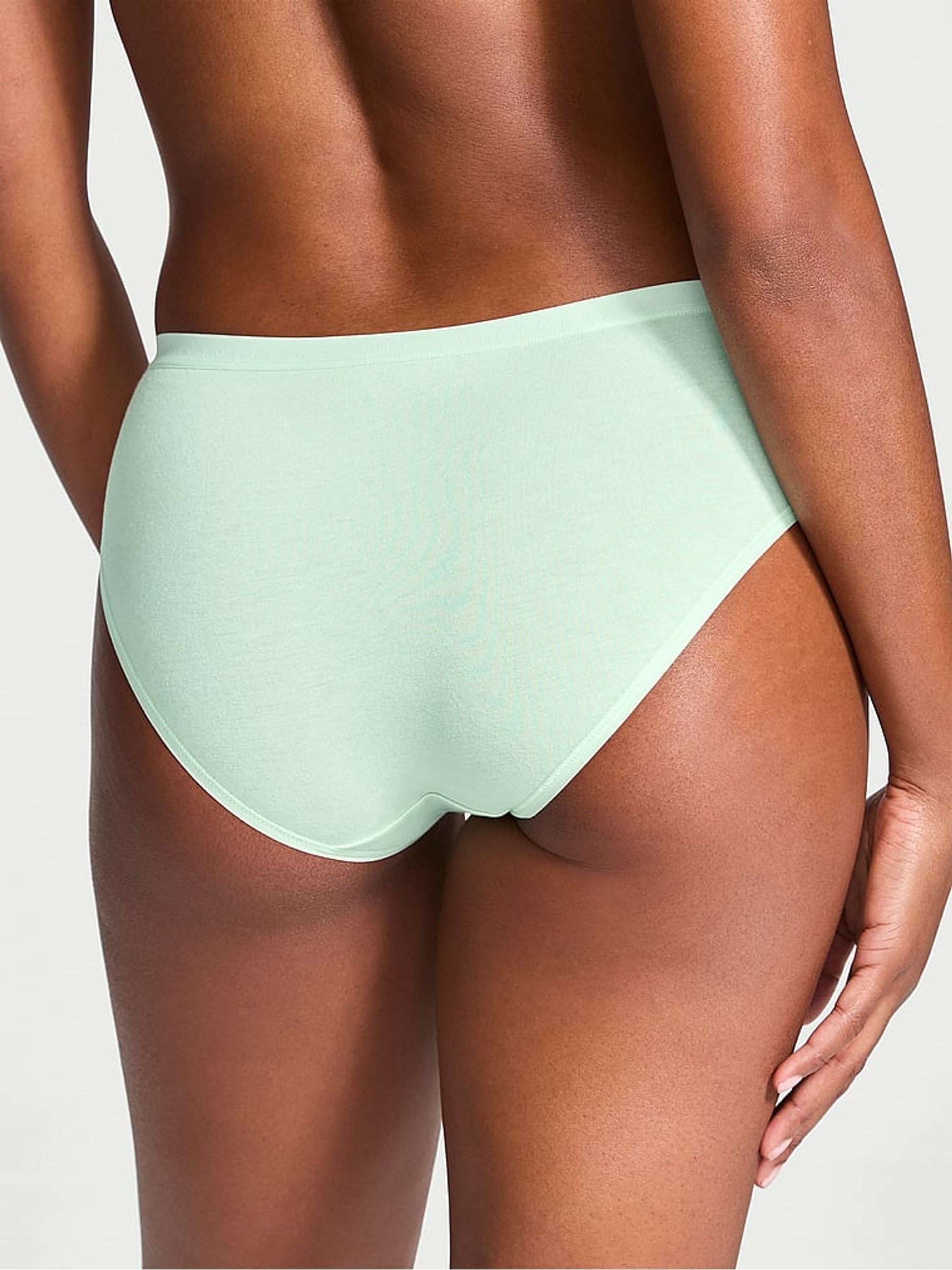 Pretty Mint Green Hipster Knickers - Image 2 of 2