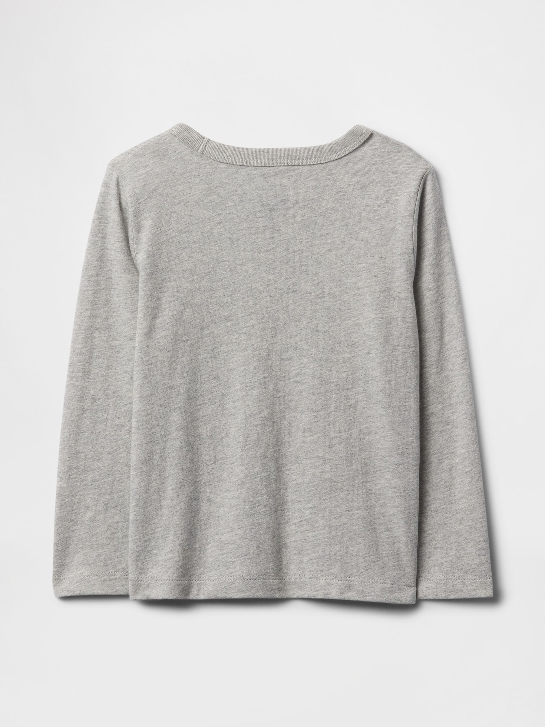 Grey Space Long Sleeve Crew Neck Graphic T-Shirt (6mths-5yrs) - Image 2 of 2