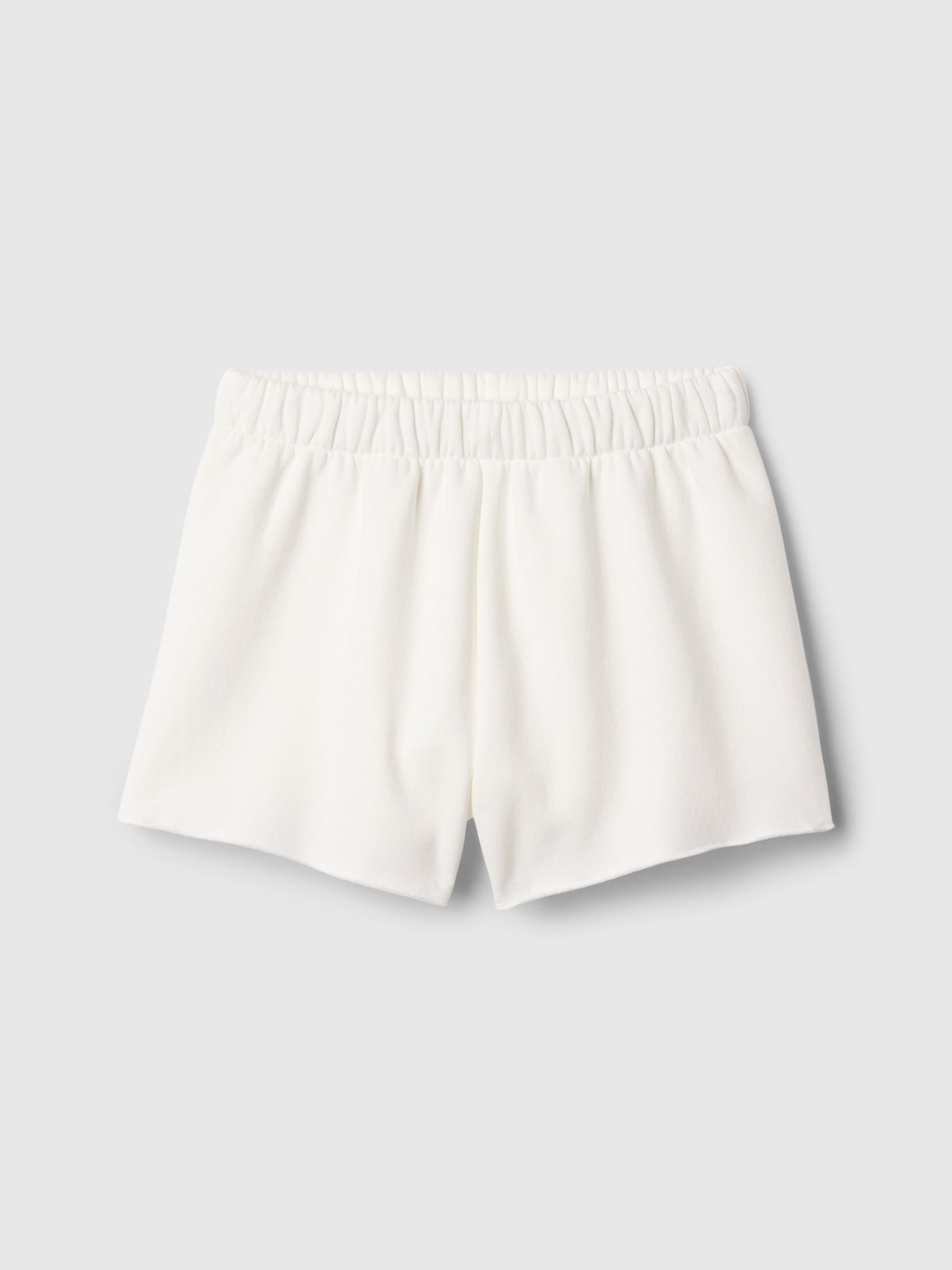 White Vintage Soft Jogger Shorts (4-13yrs) - Image 3 of 4