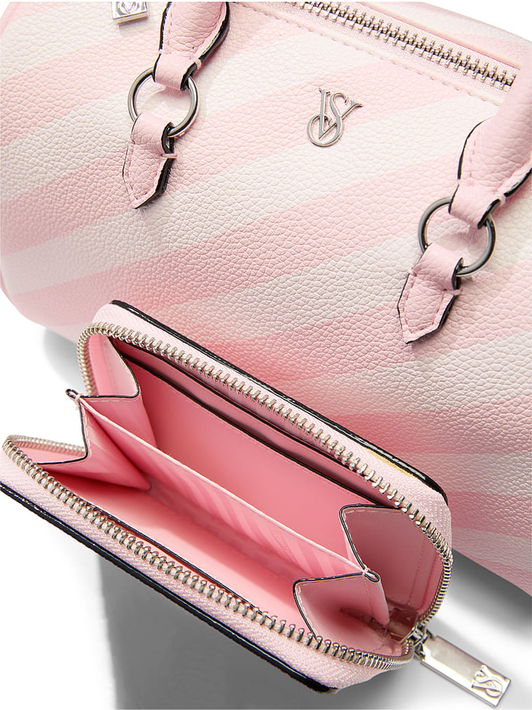 Iconic Stripe Pink Purse - Image 3 of 3