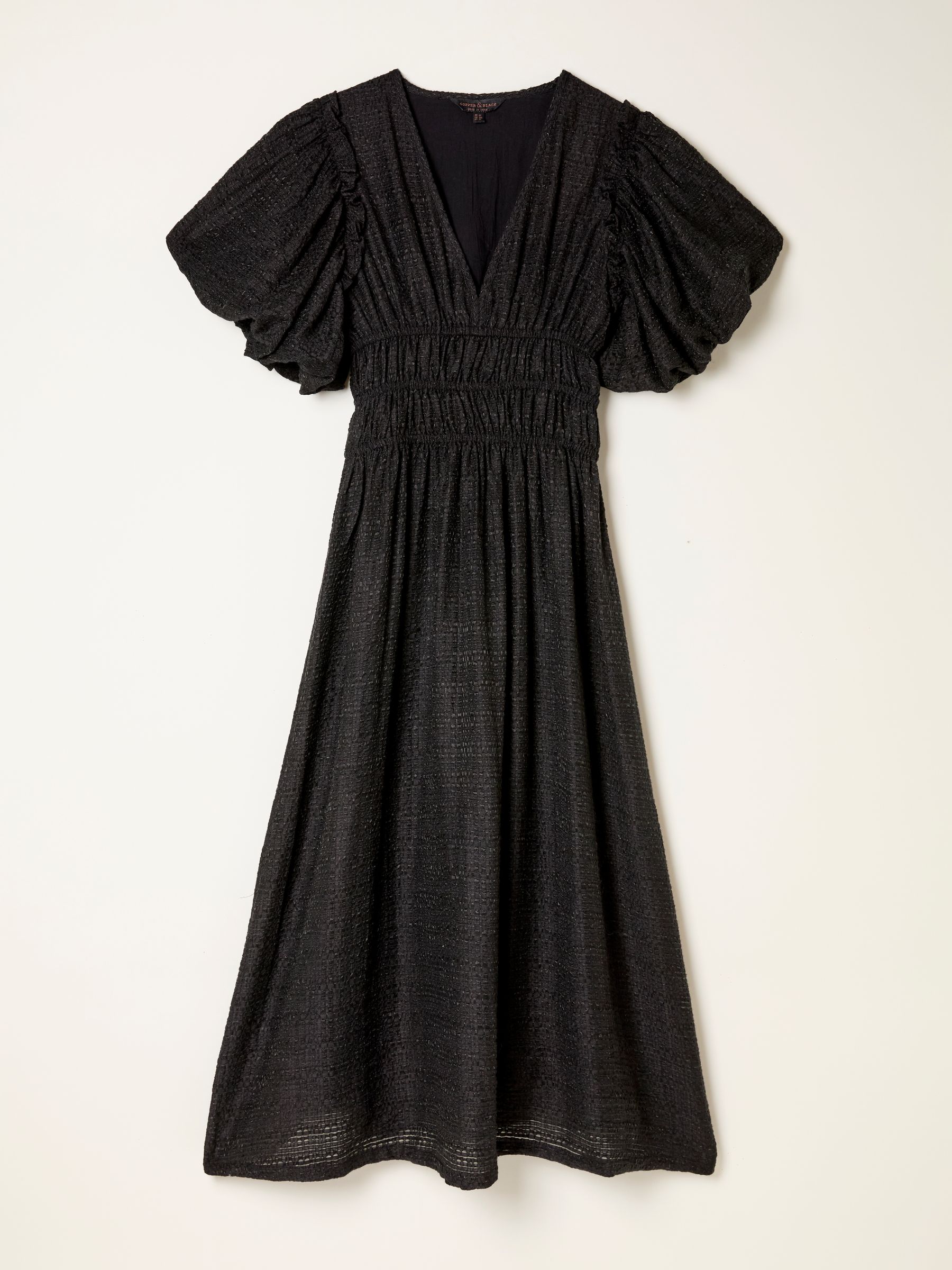Tabitha Black Petite Textured Dress - Image 1 of 1