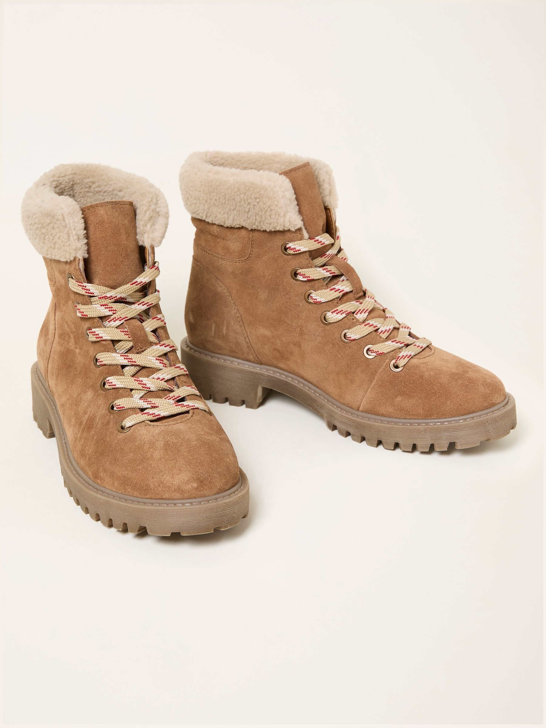 Tan Brown Furlined Hiker Boot - Image 5 of 5