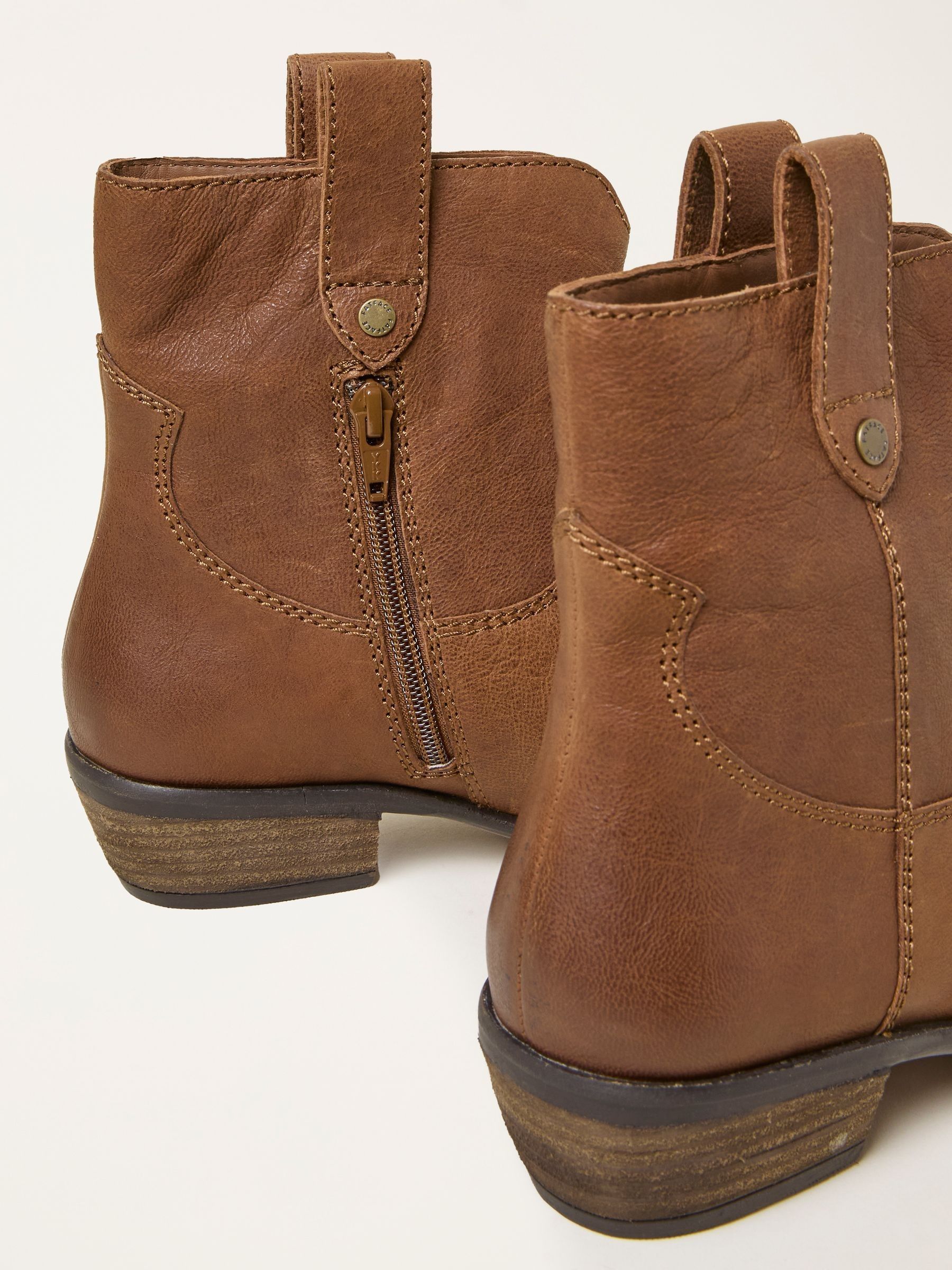 Remi Tan Brown Ankle Boot - Image 2 of 3