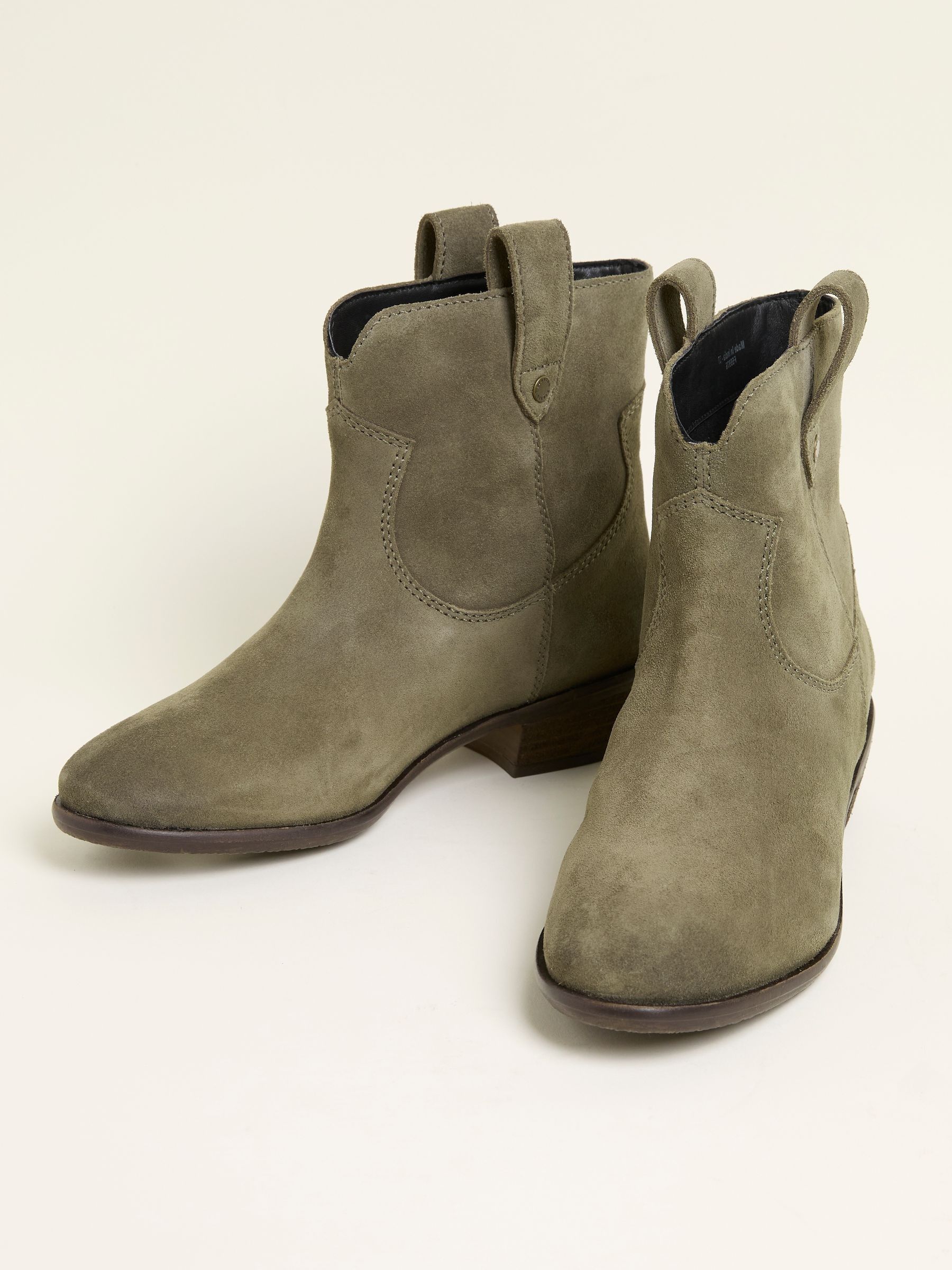 Remi Khaki Green Ankle Boot - Image 5 of 5