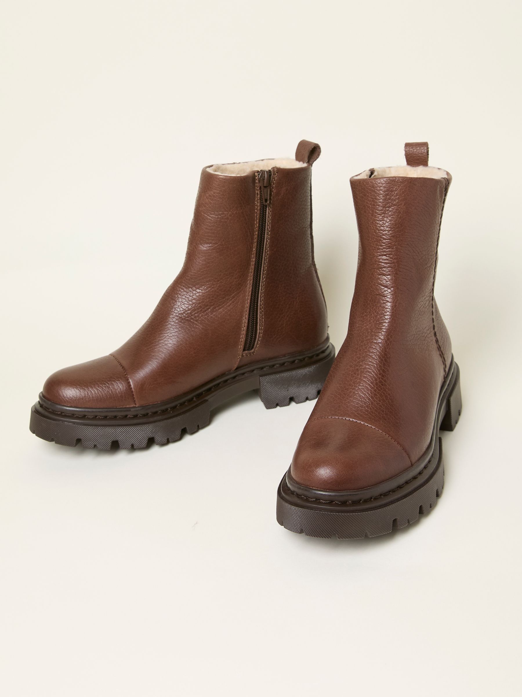Winslie Chocolate Brown Boot - Image 3 of 3