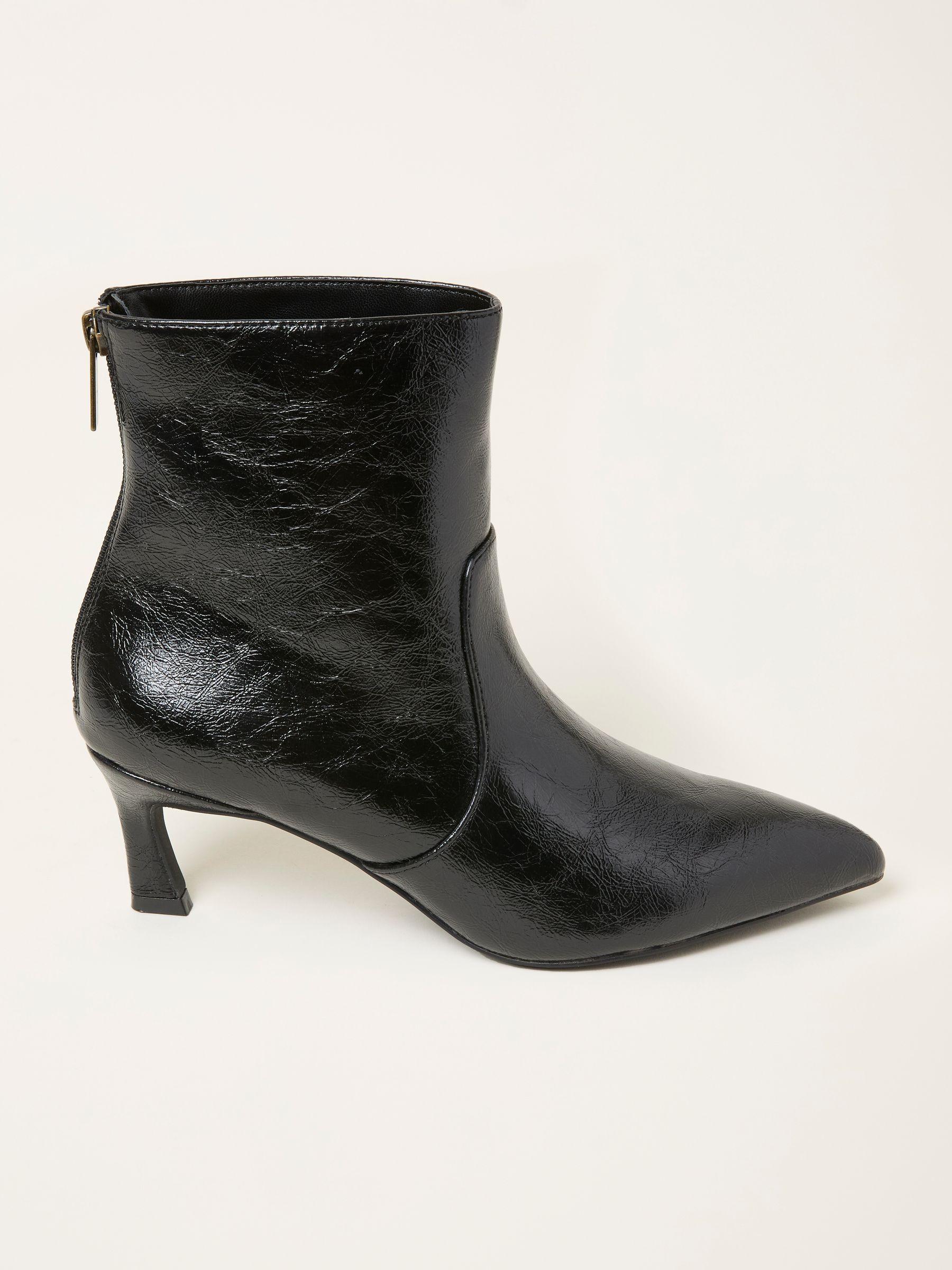 Black Patent Kitten Heel - Image 3 of 5