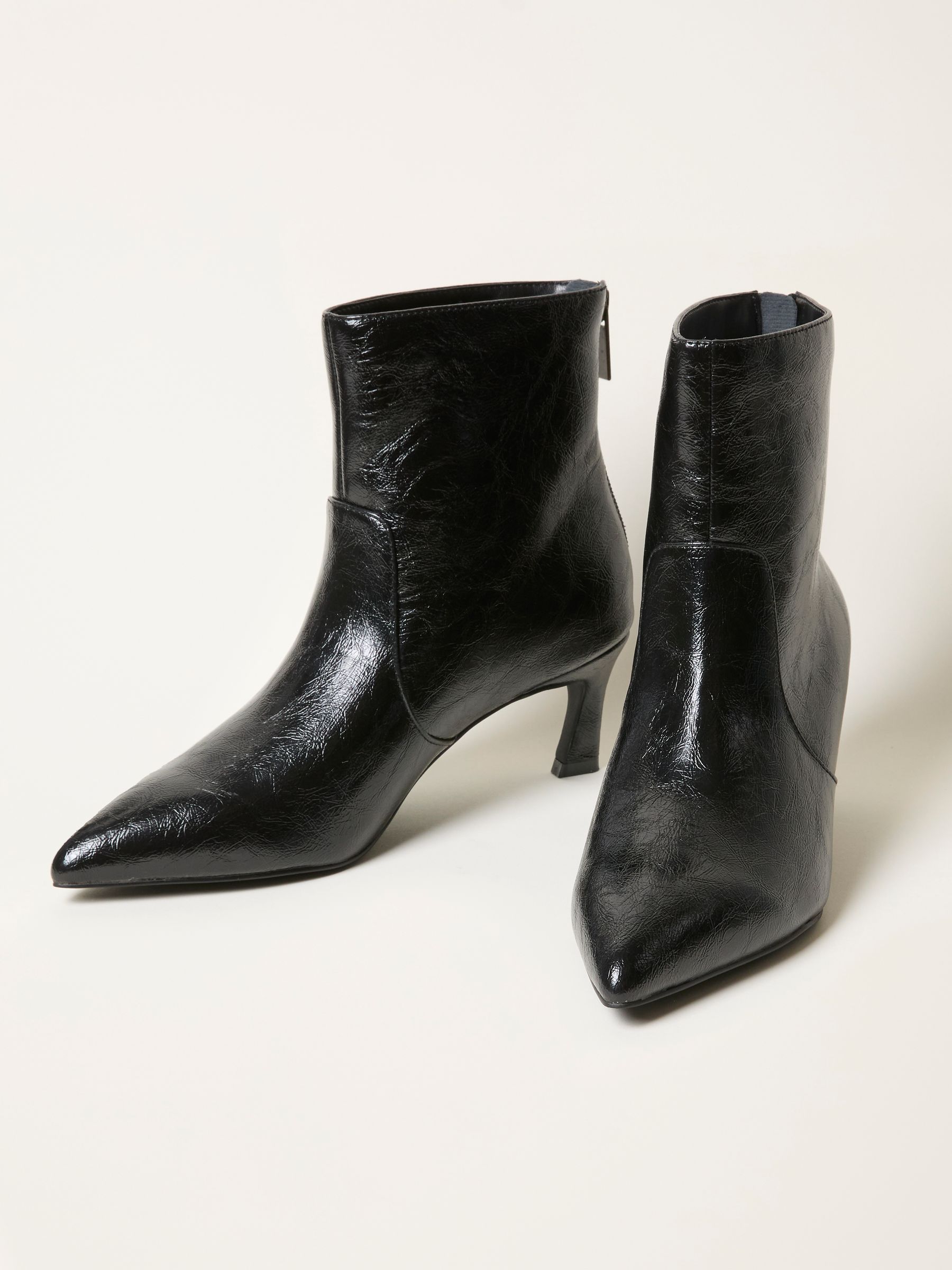 Black Patent Kitten Heel - Image 4 of 5