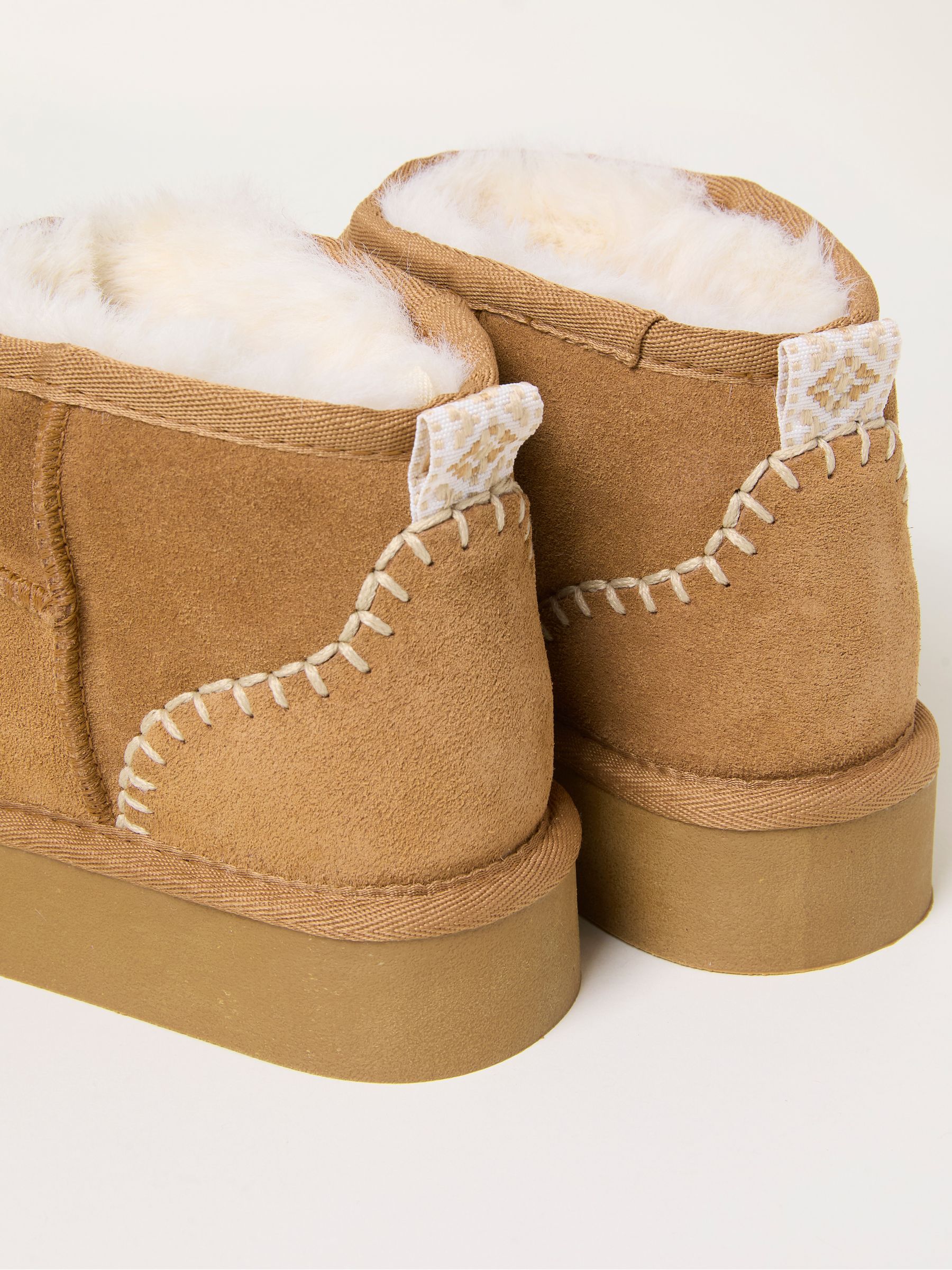 Maeve Tan Brown Mini Boot - Image 2 of 3