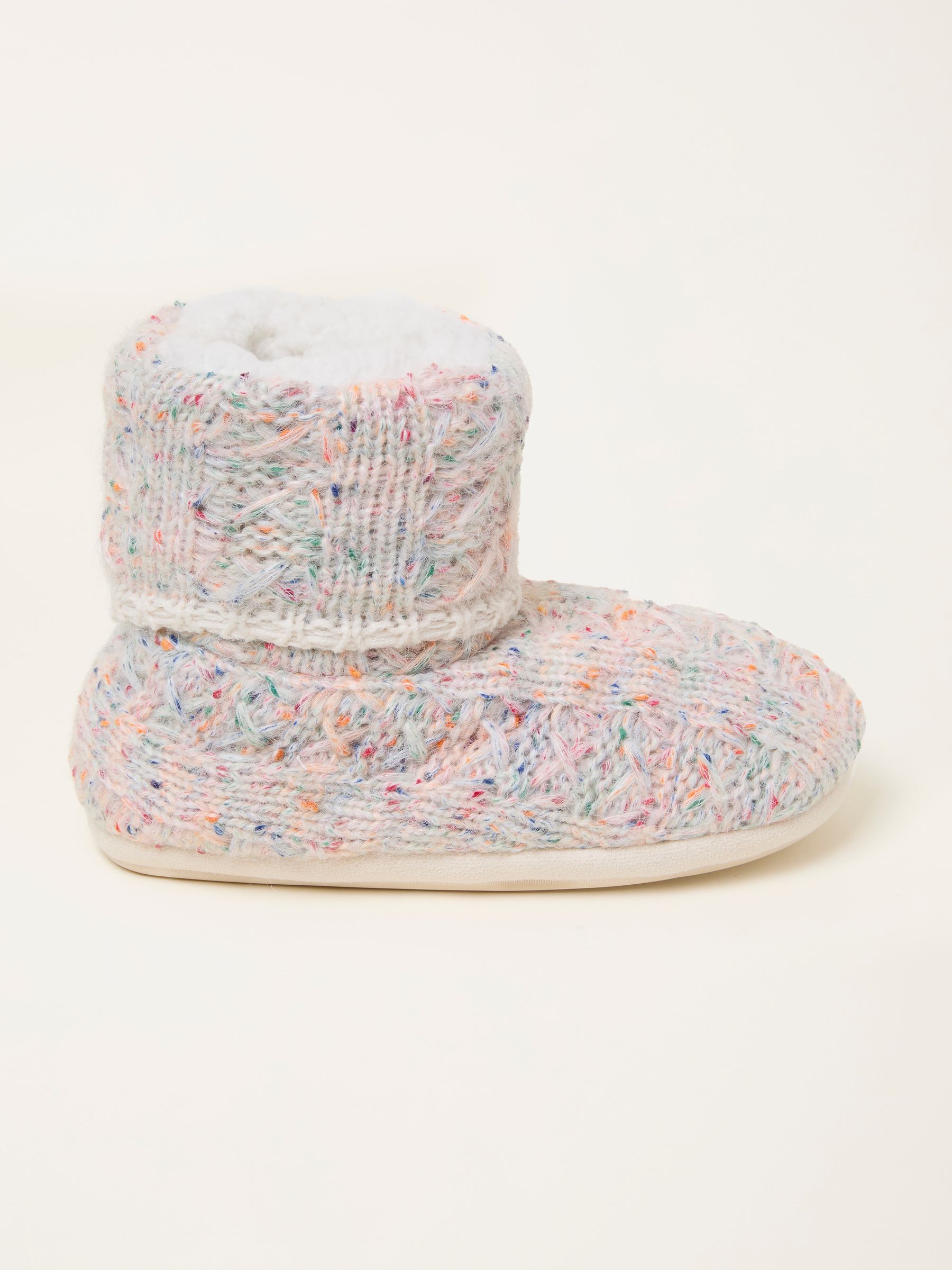 Multi Knit Turnover Boot - Image 1 of 3 Multi Knit Turnover Boot - Image 1 of 3