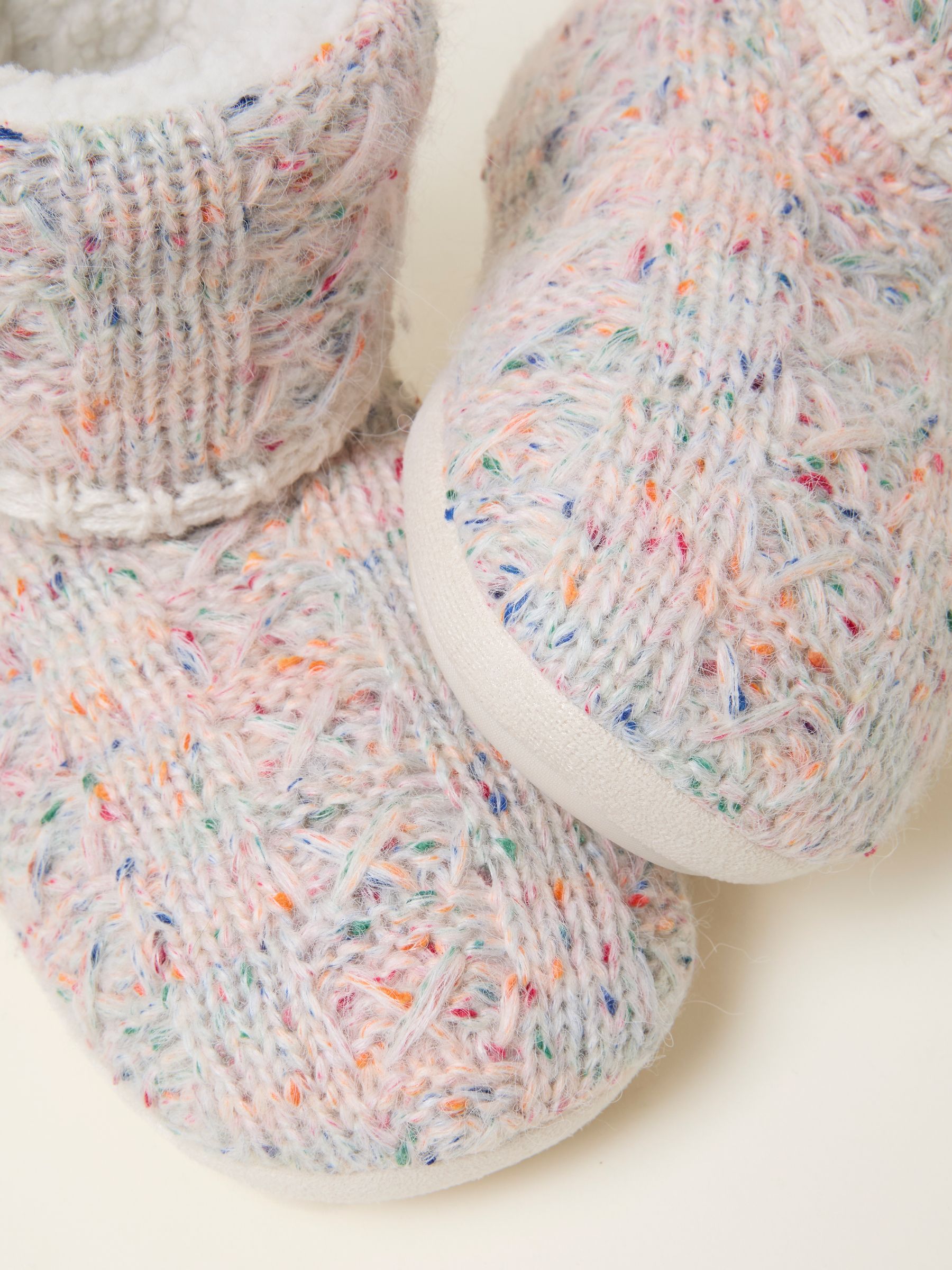 Multi Knit Turnover Boot - Image 2 of 3 Multi Knit Turnover Boot - Image 2 of 3