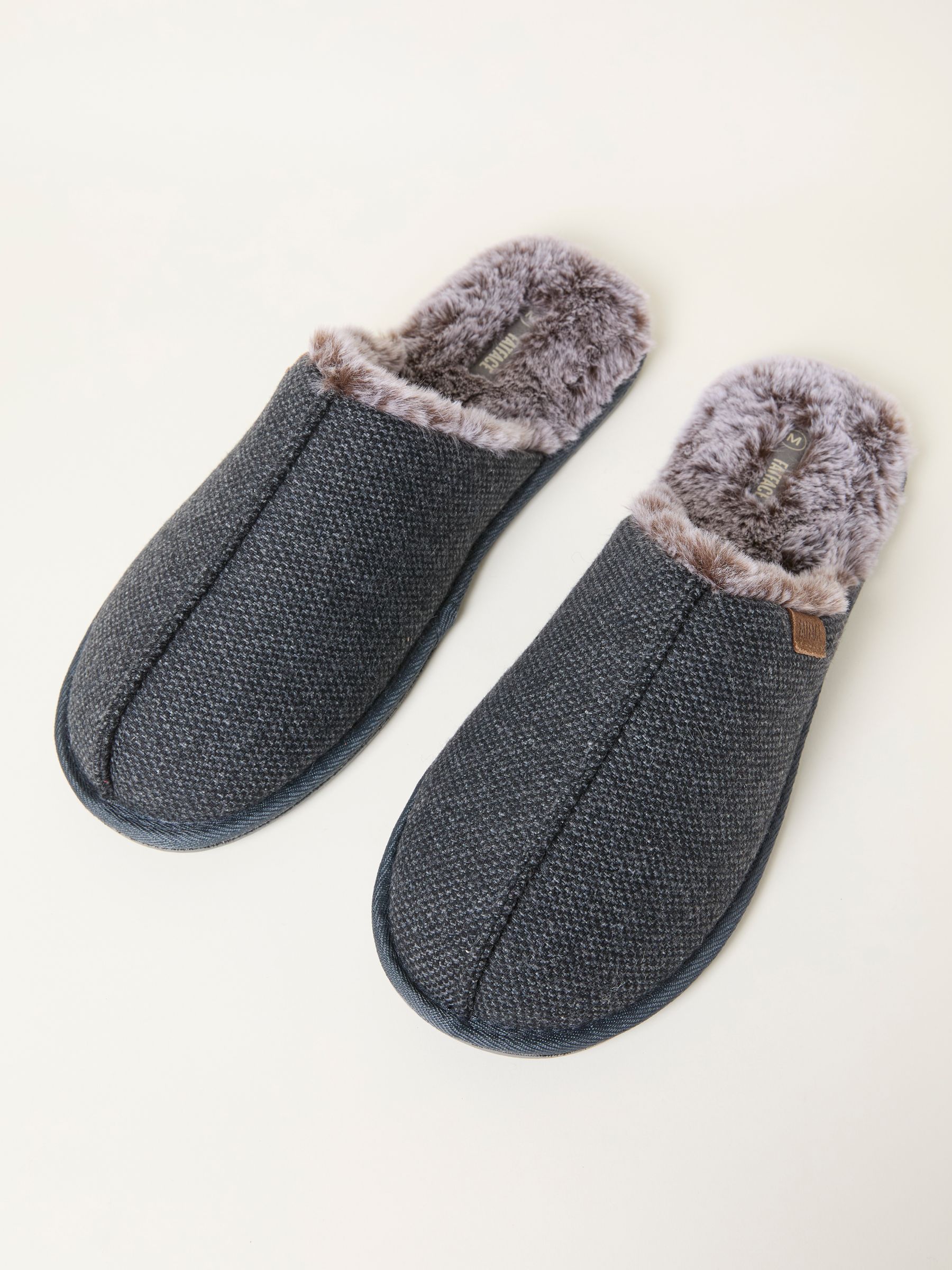 Harvey Grey Check Mule - Image 3 of 3