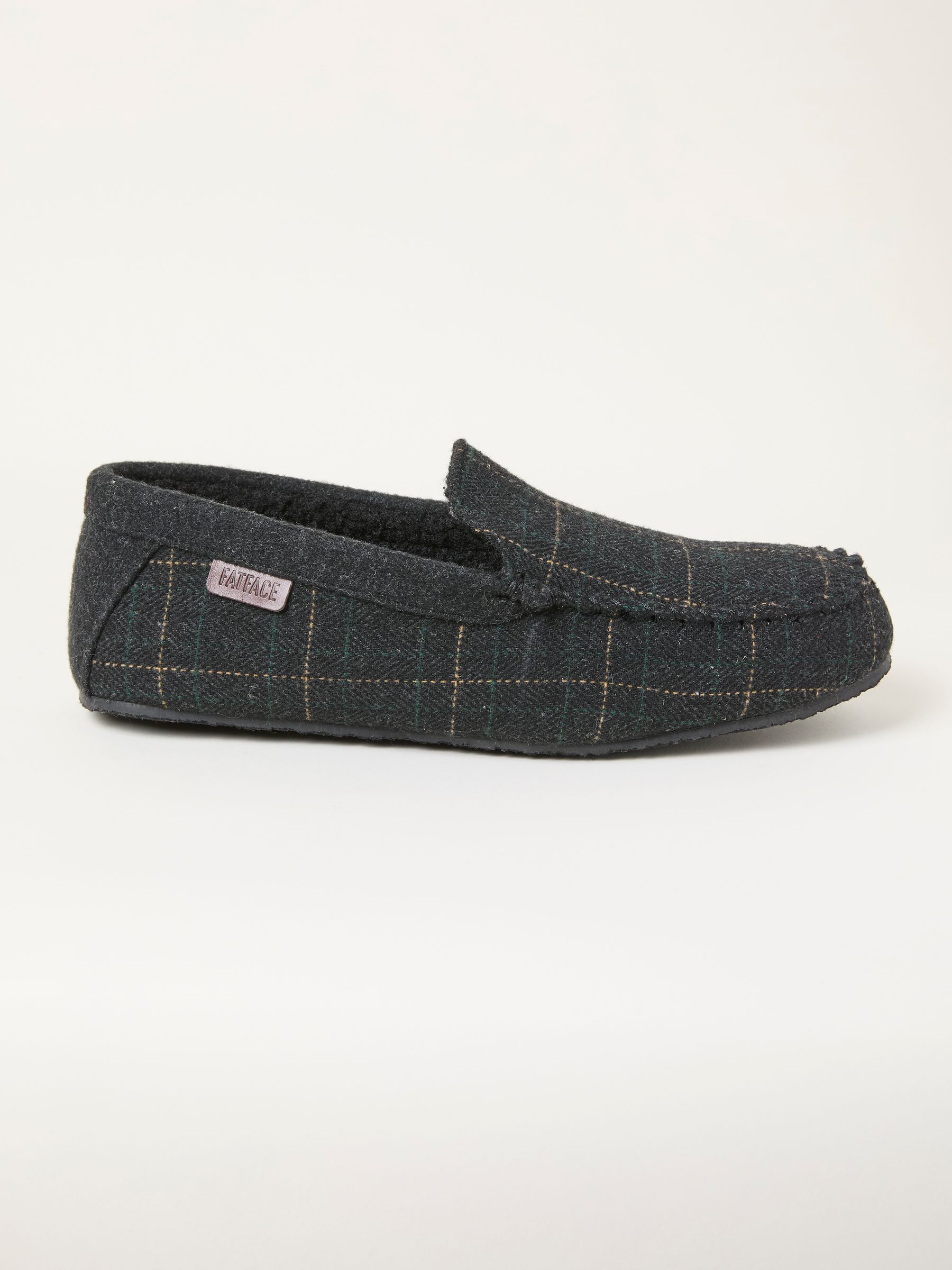 Noah Green Check Moccasin - Image 1 of 3 Noah Green Check Moccasin - Image 1 of 3