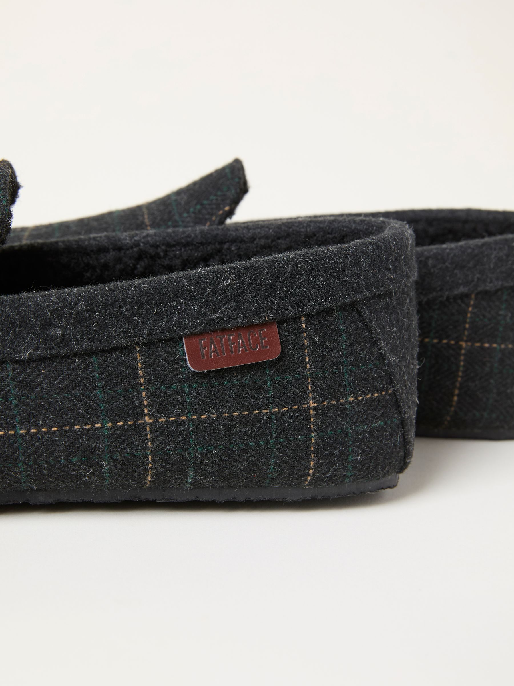 Noah Green Check Moccasin - Image 2 of 3 Noah Green Check Moccasin - Image 2 of 3
