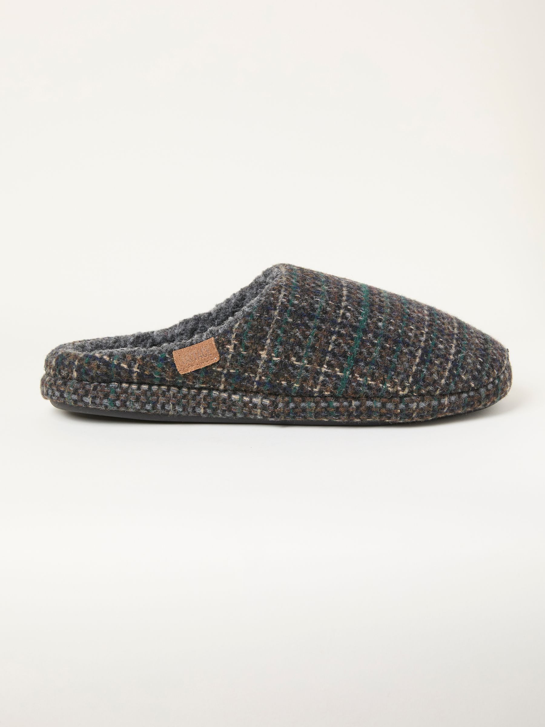 Jamieson Grey Slipper | FatFace USA display picture 3