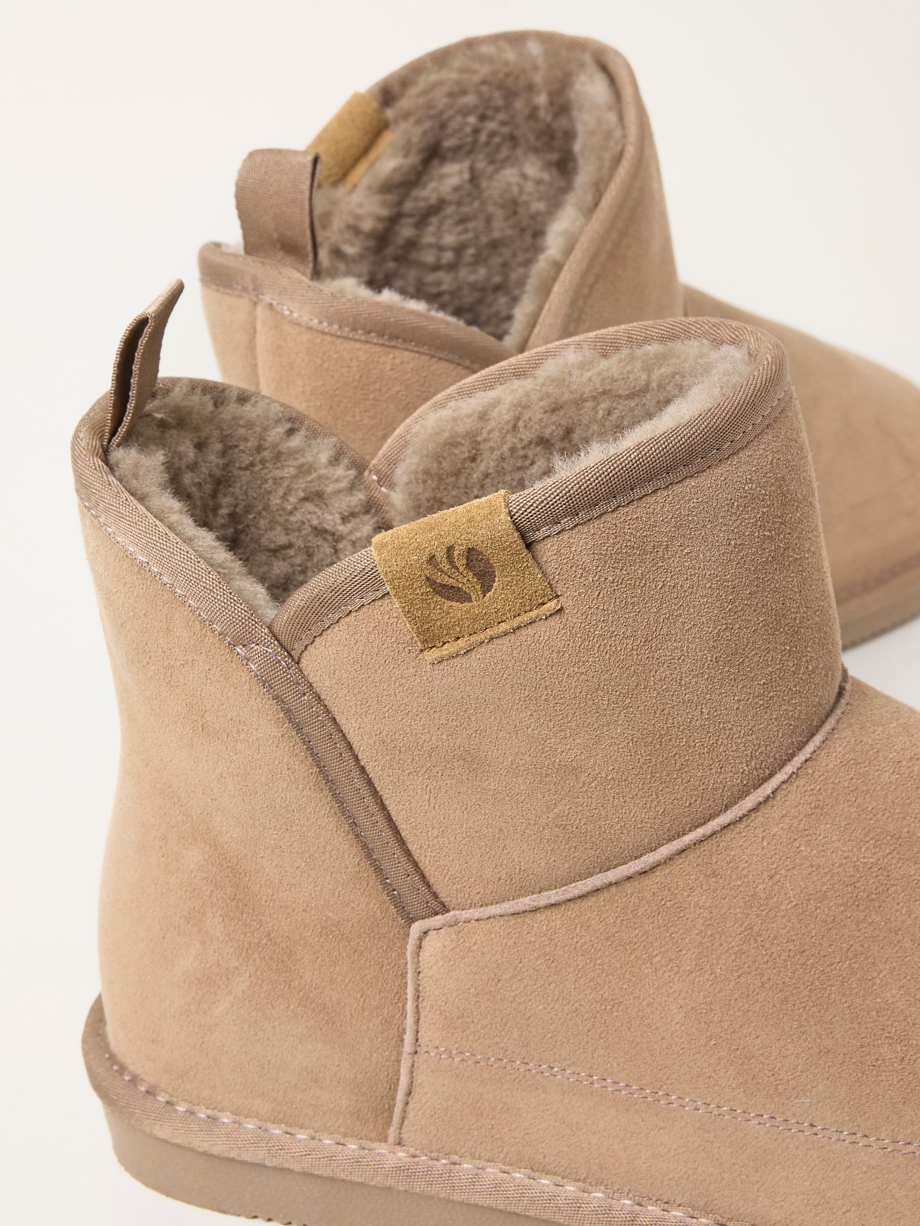 Rafe Natural Boot Slipper - Image 2 of 3