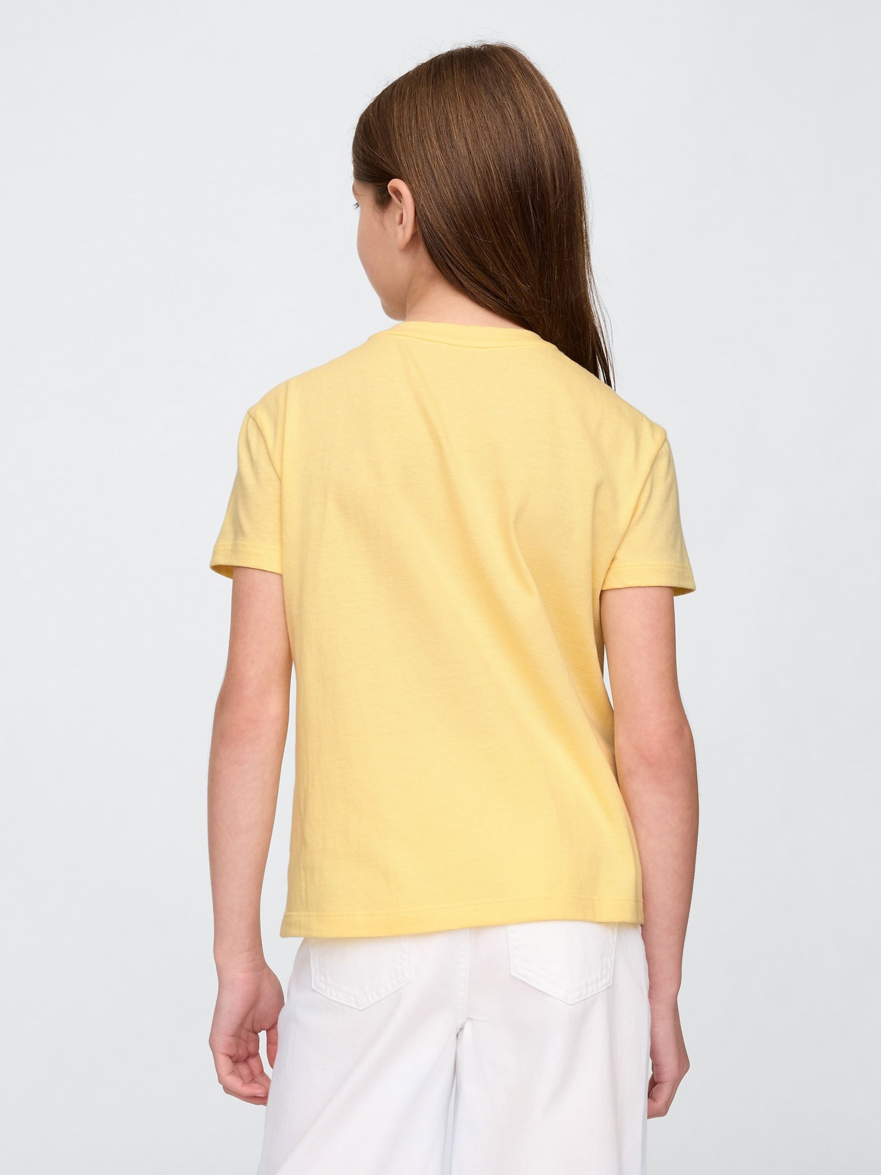 Yellow Rabbit Short Sleeve Crew Neck Graphic T-Shirt (4-13yrs) - Image 2 of 4