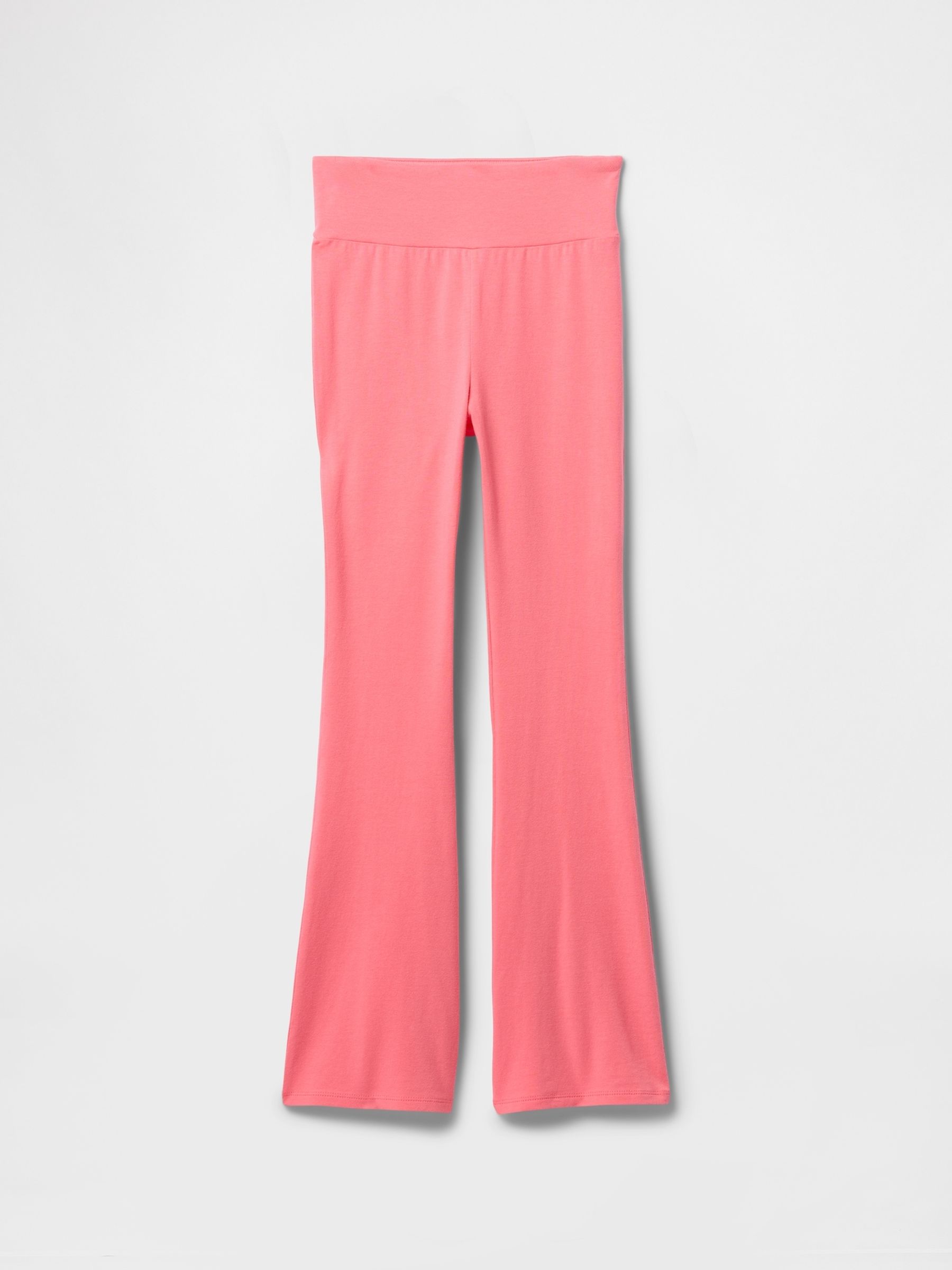 Coral Pink Flare Leggings (4-13yrs) - Image 4 of 5