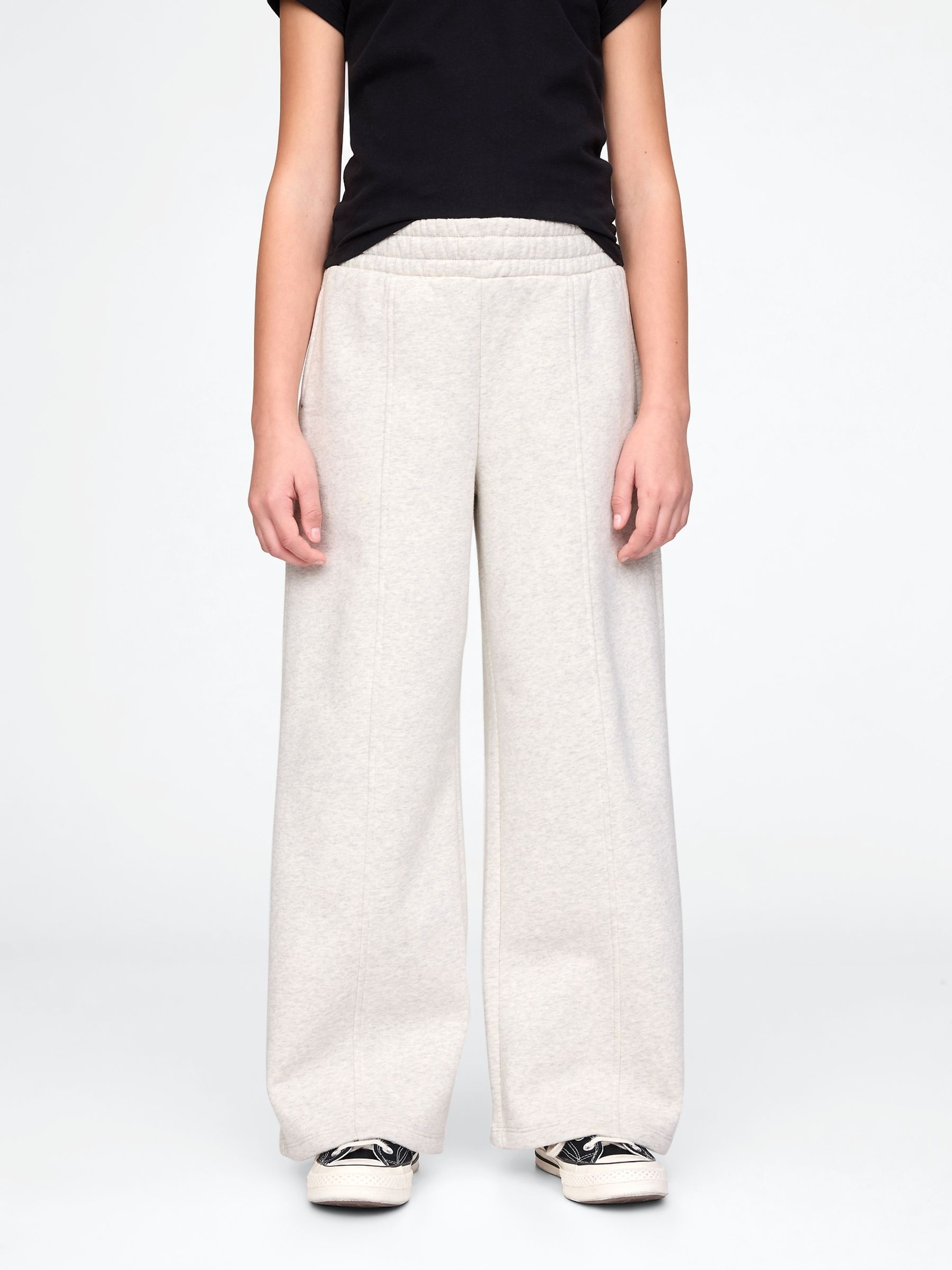 Cream Vintage Soft Baggy Joggers (4-13yrs) - Image 1 of 5