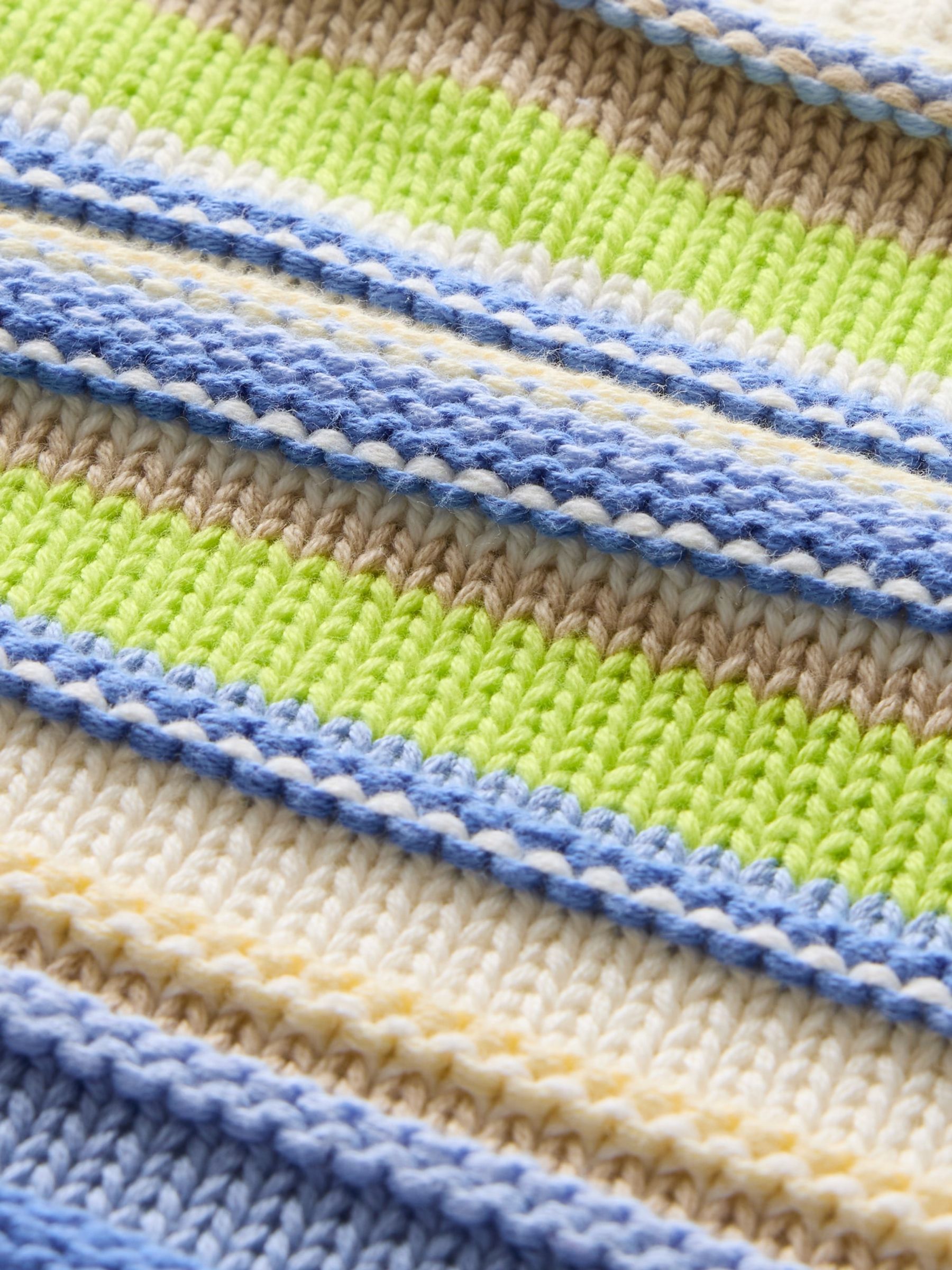 Cream Stripe Boxy Knit Jumper (4-13yrs) - Image 5 of 5