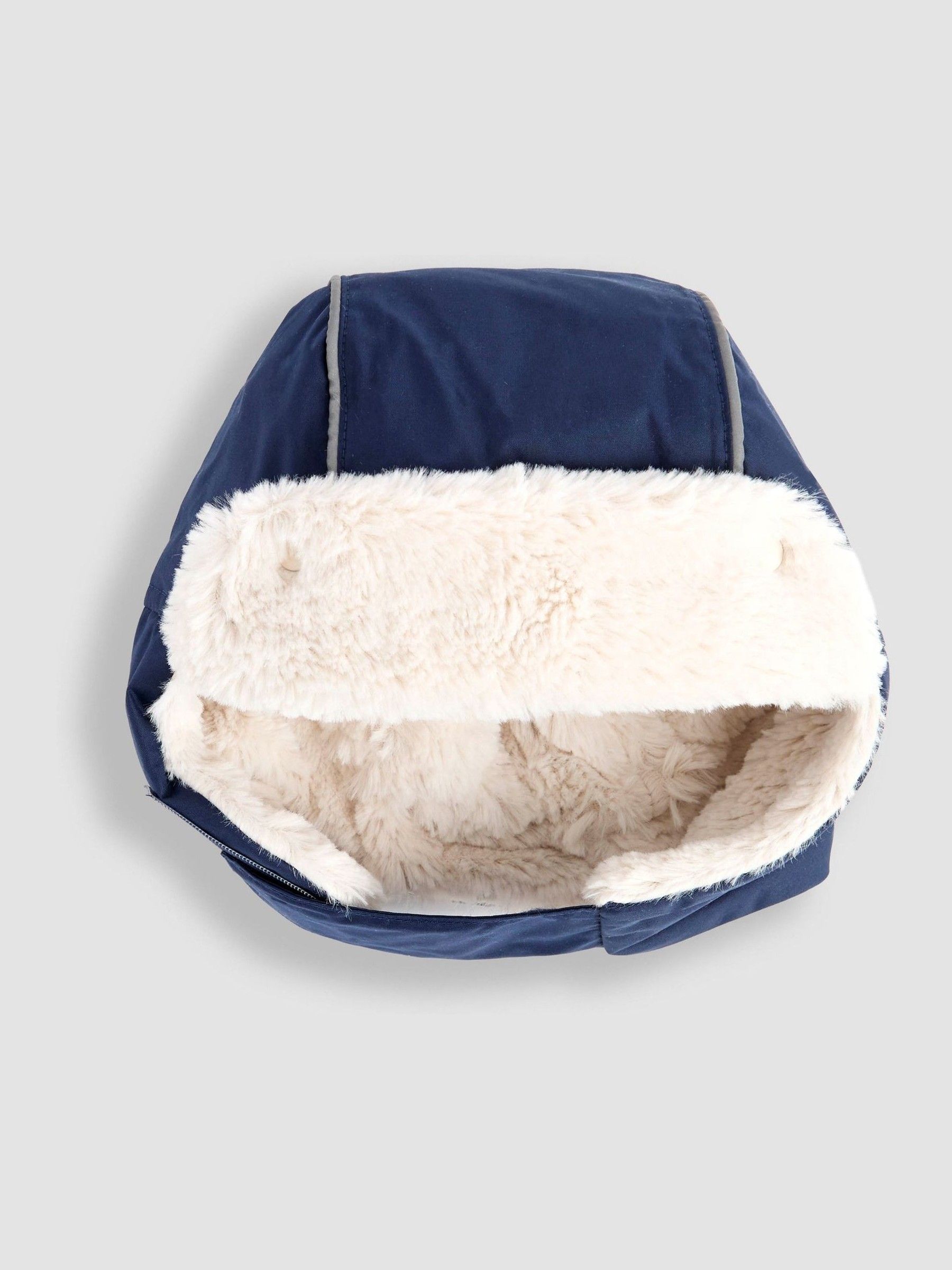 Navy Dinosaur Borg Trapper Hat - Image 3 of 3