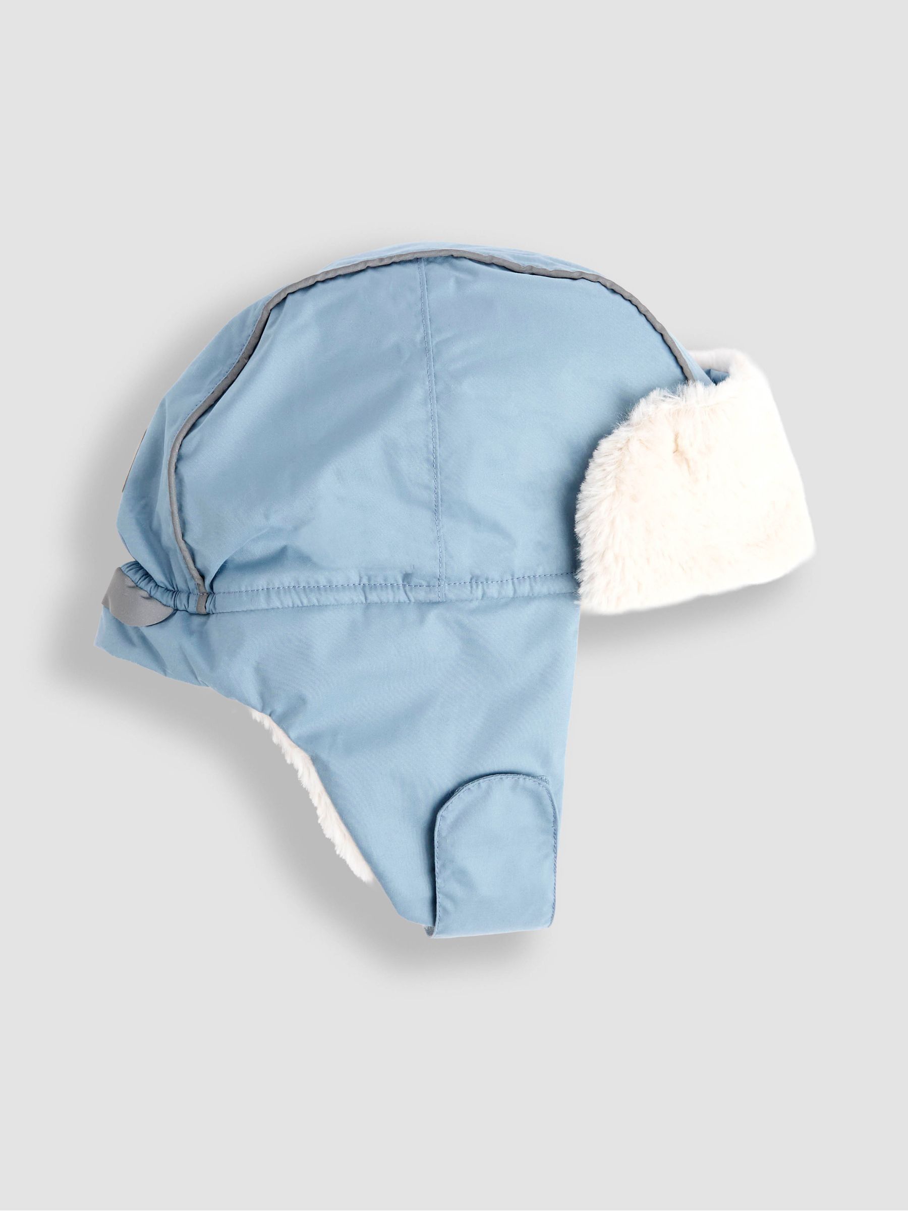 Dark Blue Dinosaur Borg Trapper Hat - Image 2 of 3