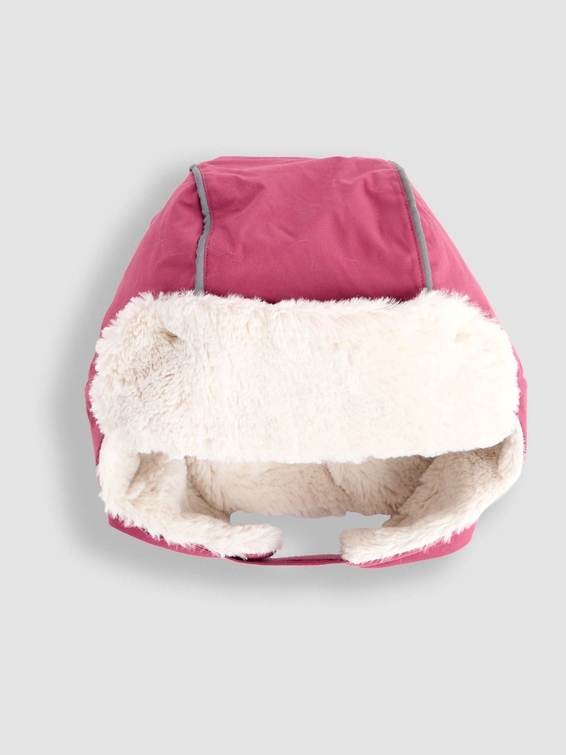 Baby Pink Leopard Print Cosy Trapper Hat - Image 3 of 3