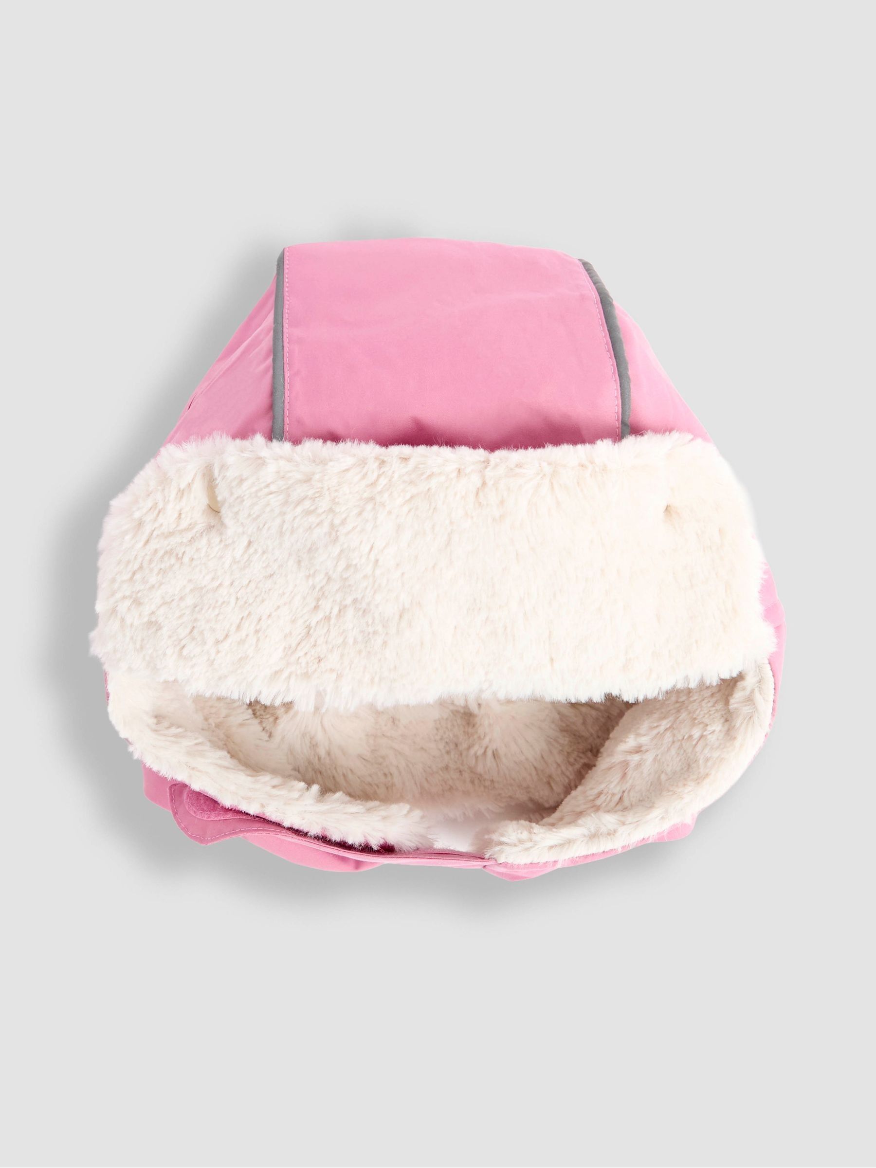 Pink Leopard Print Cosy Trapper Hat - Image 3 of 3