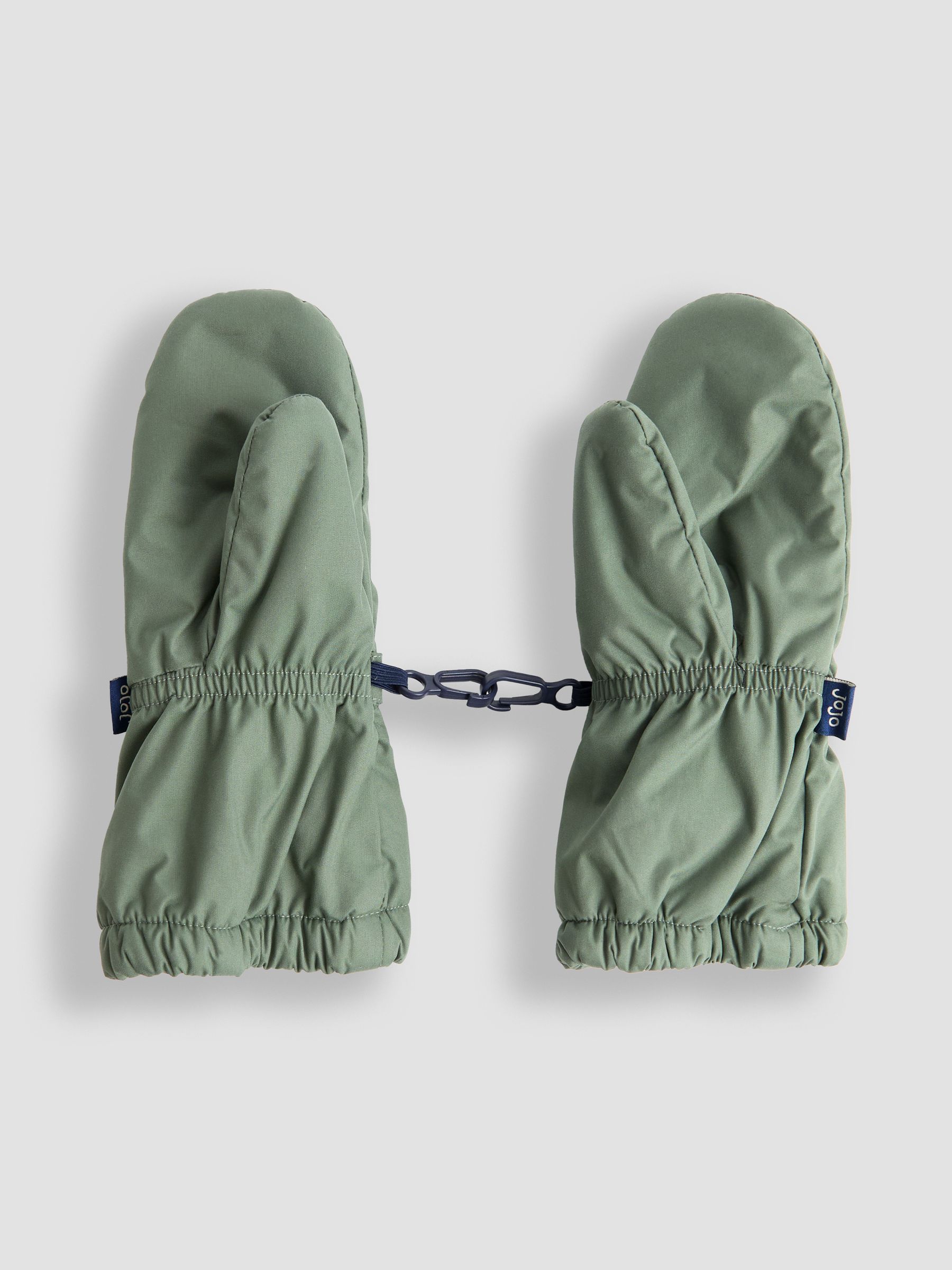 Green Dino Waterproof Fleece Lined Mittens - Image 2 of 3