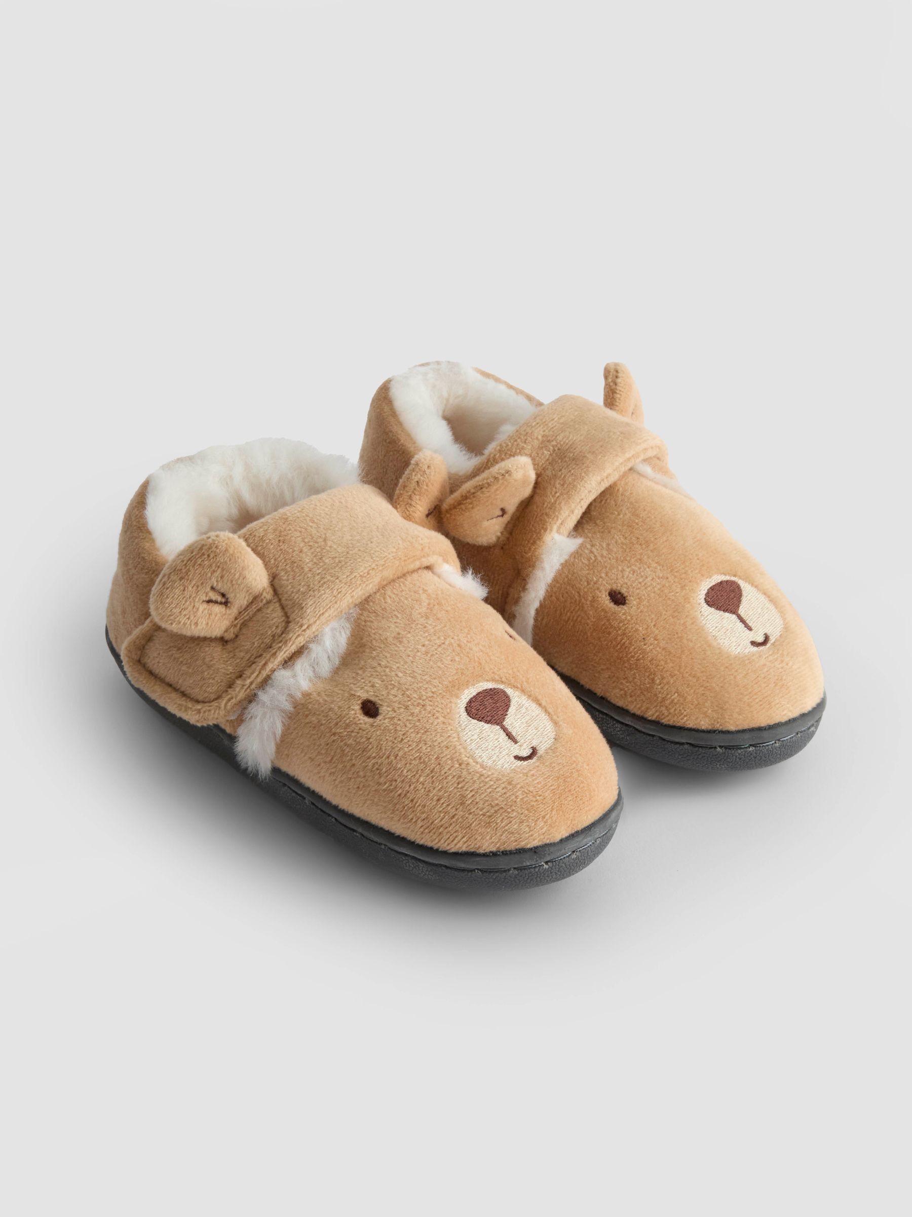 Brown Bear Slipper Shoes - Image 1 of 4