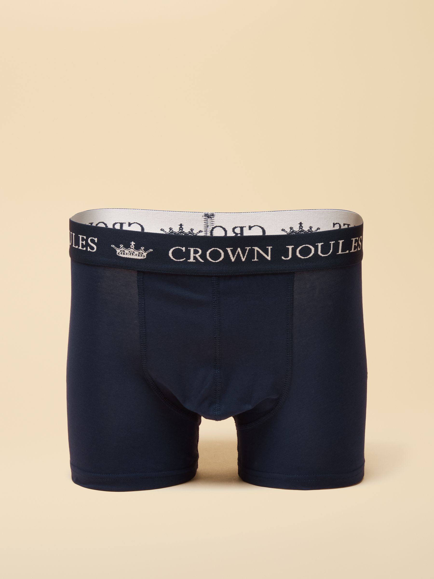 Crown Joules Blue & Green Cotton Jersey Boxer Shorts - 5 Pack - Image 5 of 6