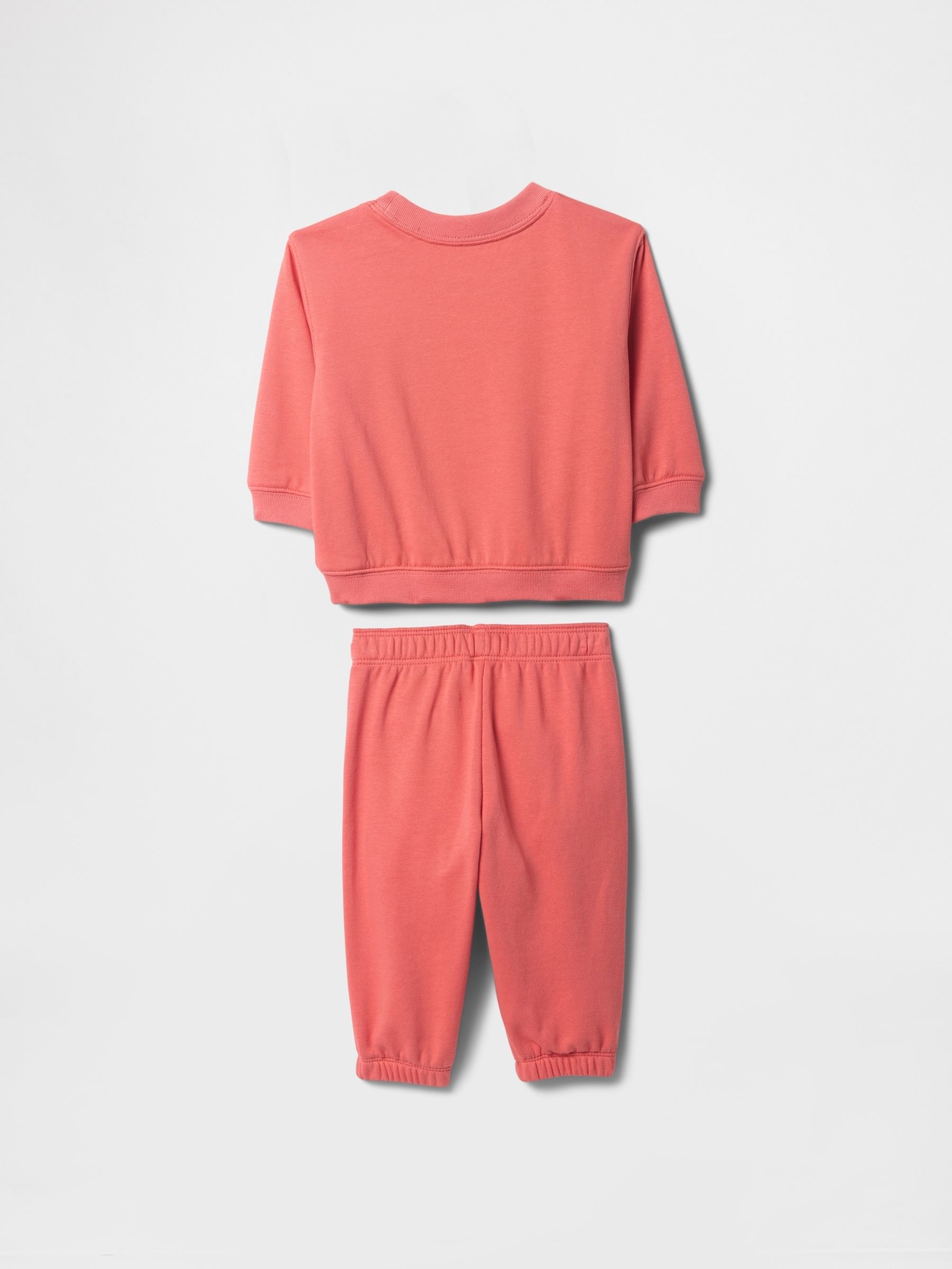Red Vintage Soft Sweatshirt and Joggers Set (Newborn-24mths) - Image 2 of 3