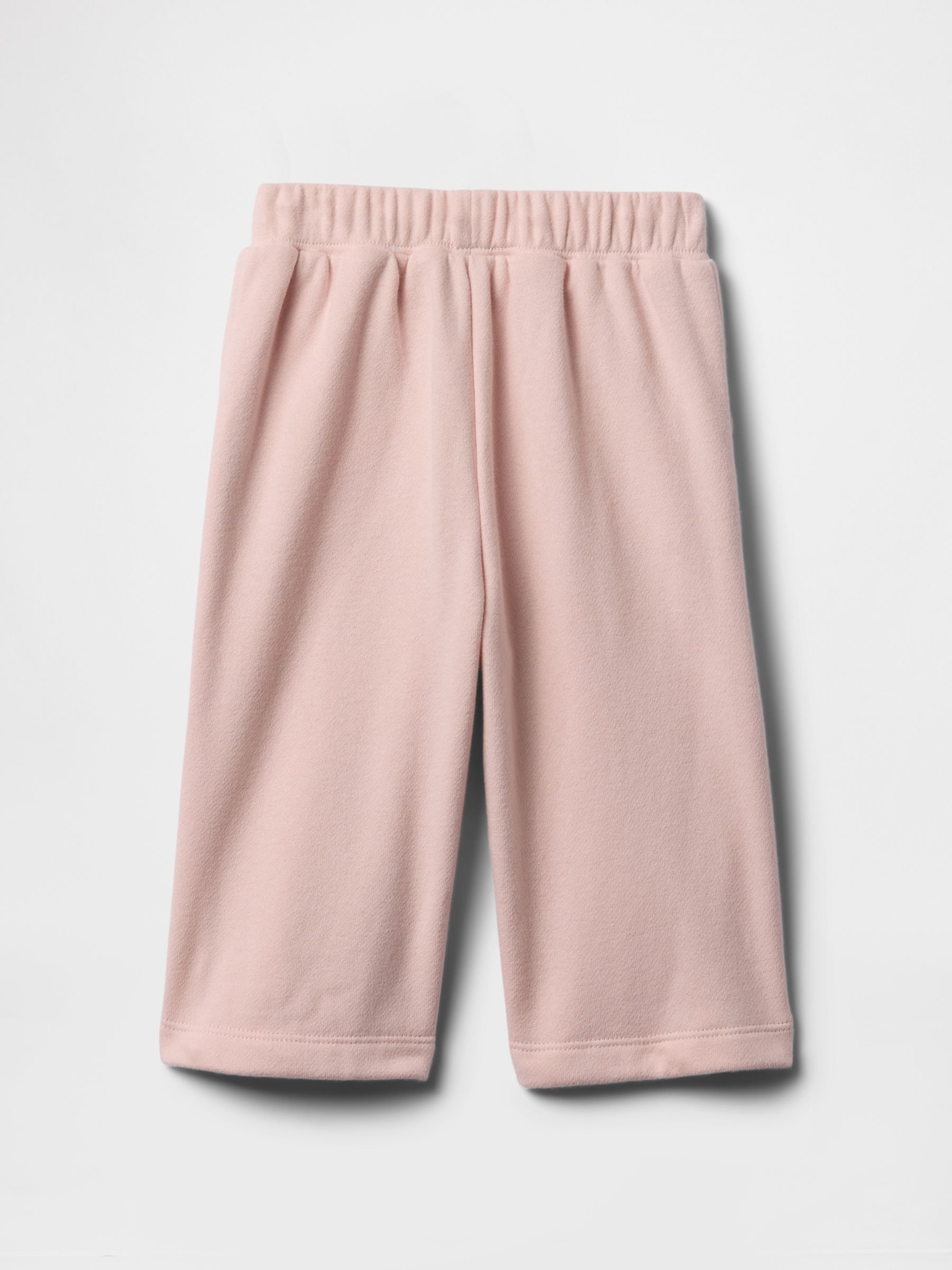 Pink Vintage Soft Pull On Wide-Leg Joggers (Newborn-24mths) - Image 2 of 2