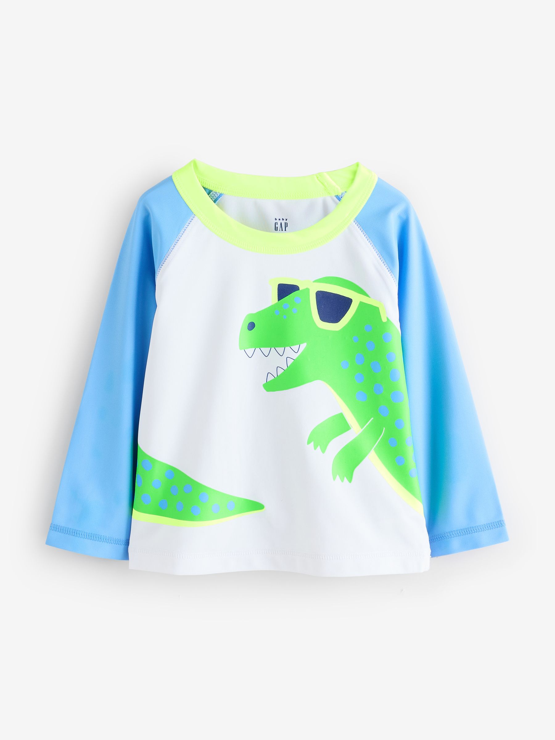 White Swim Rash Guard (6mths-5yrs) - Image 1 of 4
