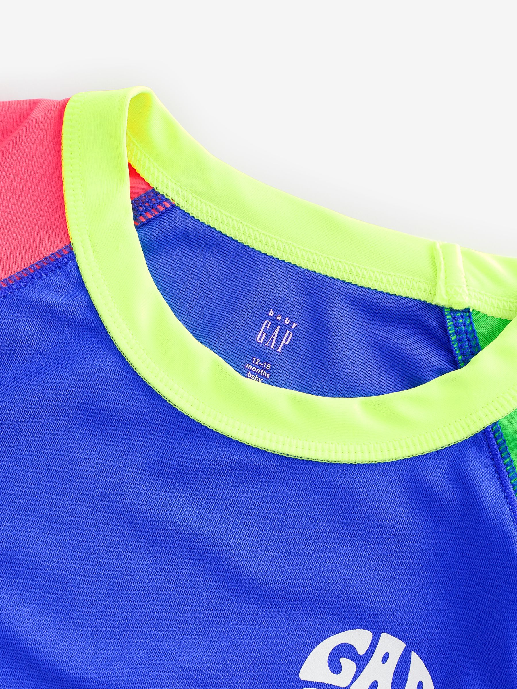 Blue Swim Rash Guard (6mths-5yrs) - Image 3 of 5