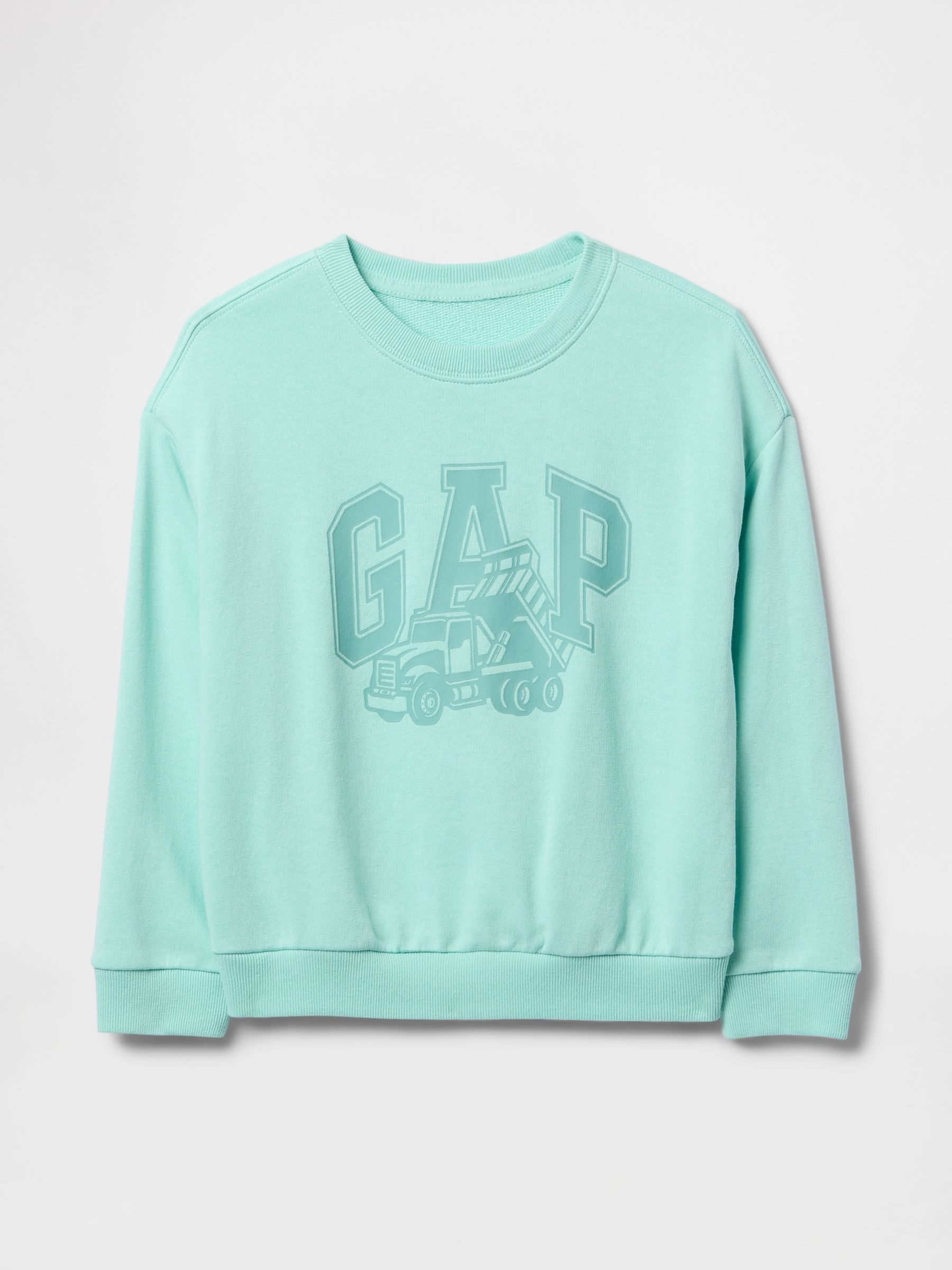 Green Oversized Logo Sweatshirt (6mths-5yrs) - Image 1 of 3