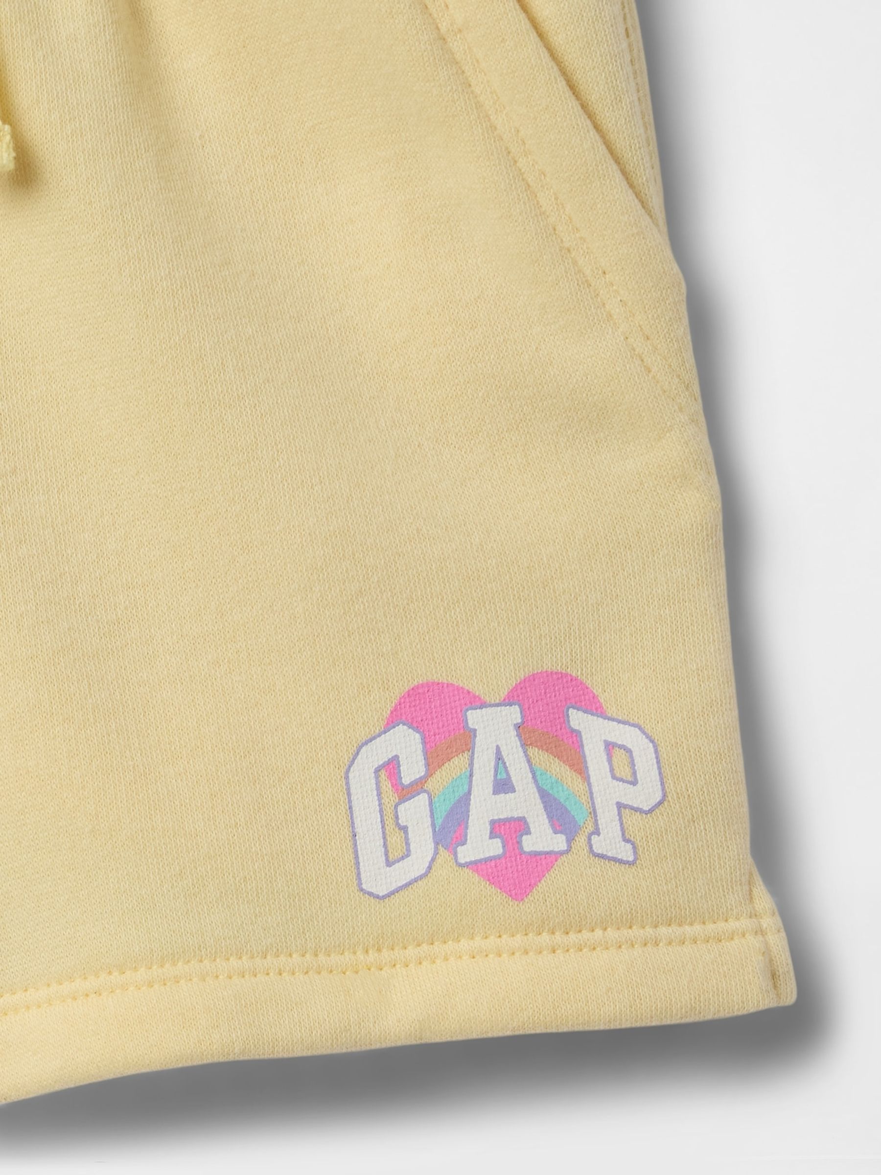 Yellow Logo Pull On Shorts (6mths-5yrs) - Image 3 of 3