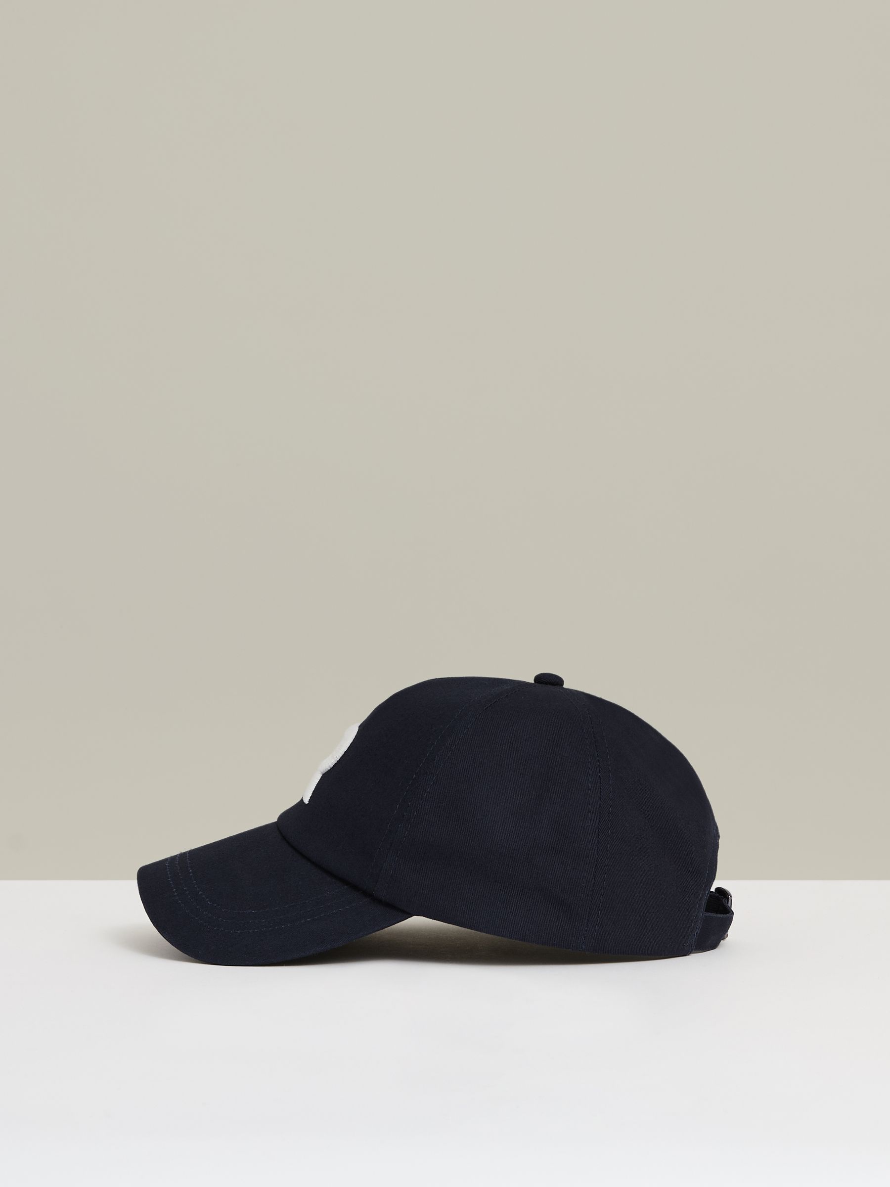 Cotton Logo-Embroidered Cap in Navy - Image 3 of 5