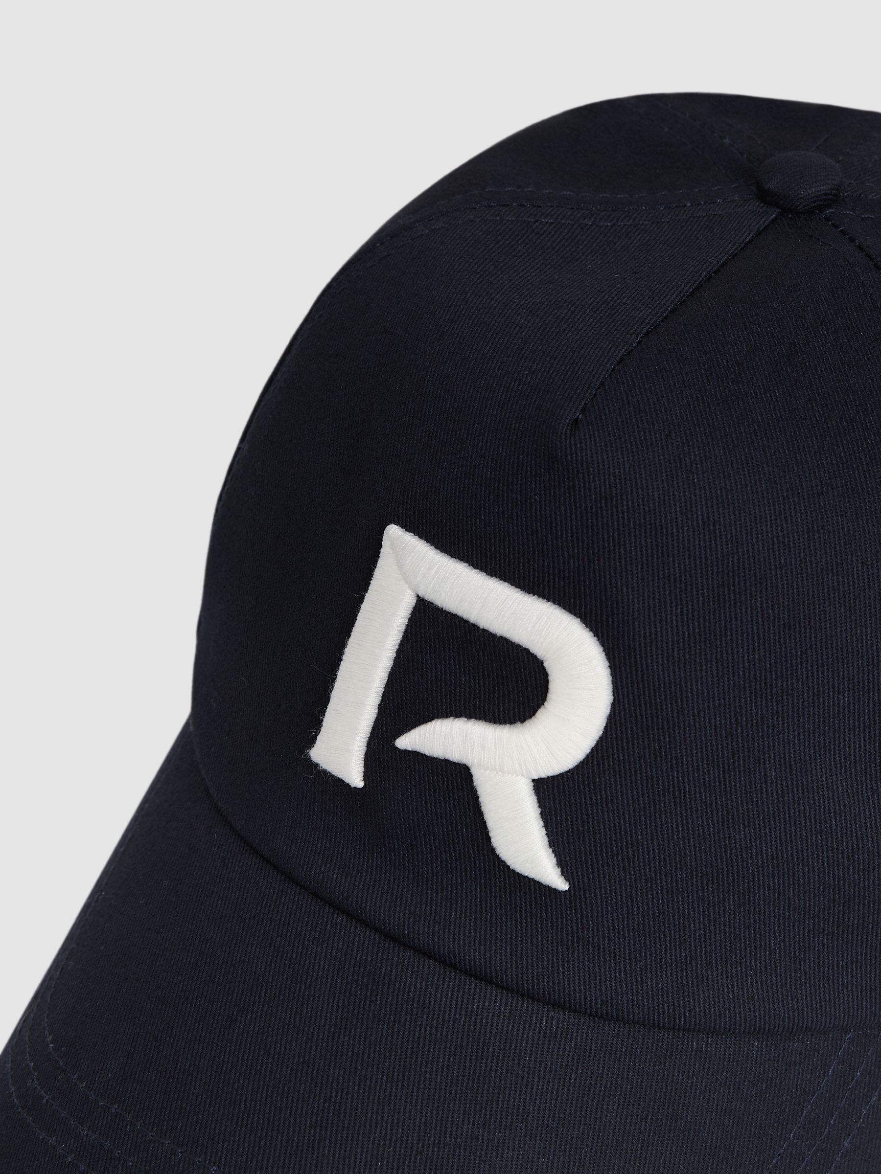 Cotton Logo-Embroidered Cap in Navy - Image 5 of 5