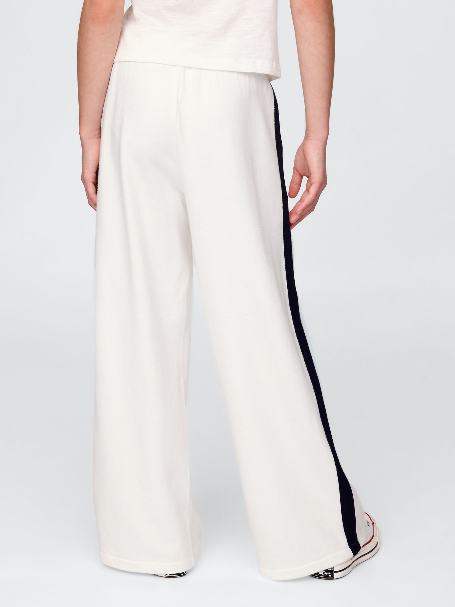 White Logo Vintage Soft Joggers (4-13yrs) - Image 2 of 5